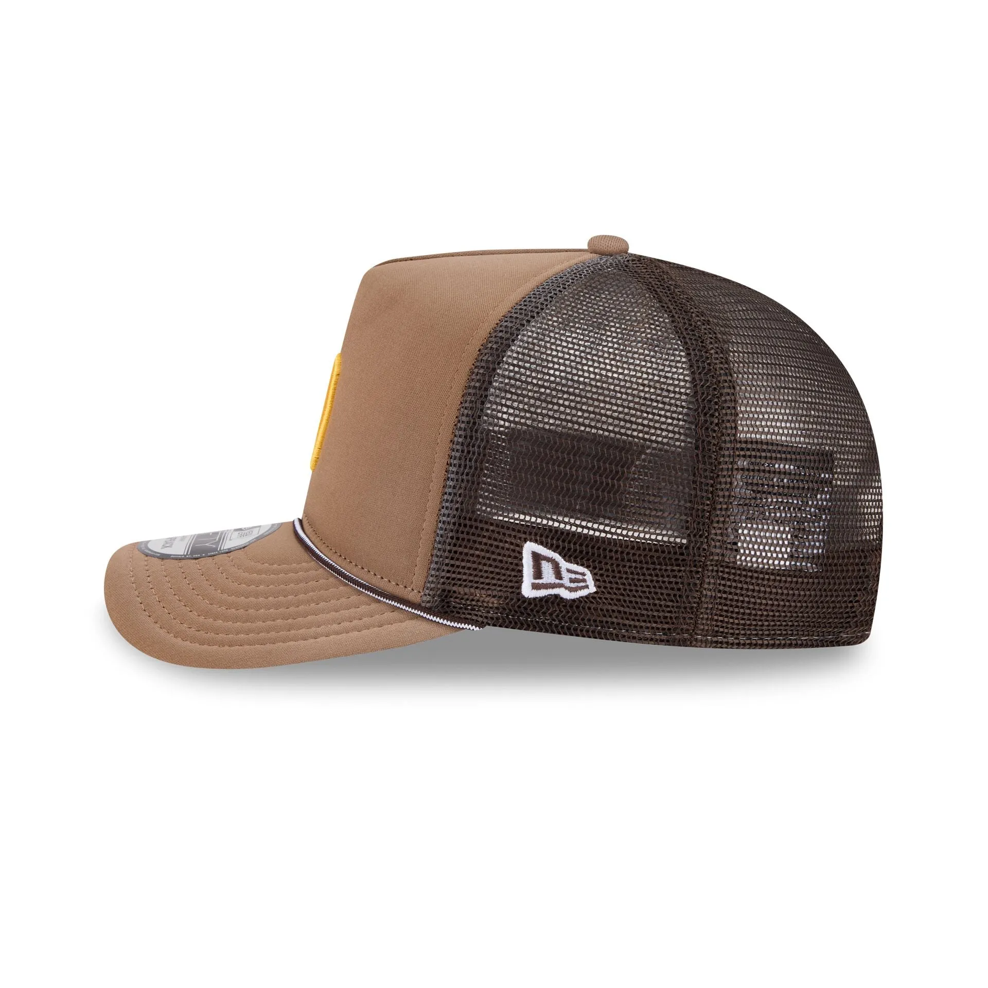 San Diego Padres Worn 9FIFTY A-Frame Trucker Hat sold by New Era product image thumbnail 4