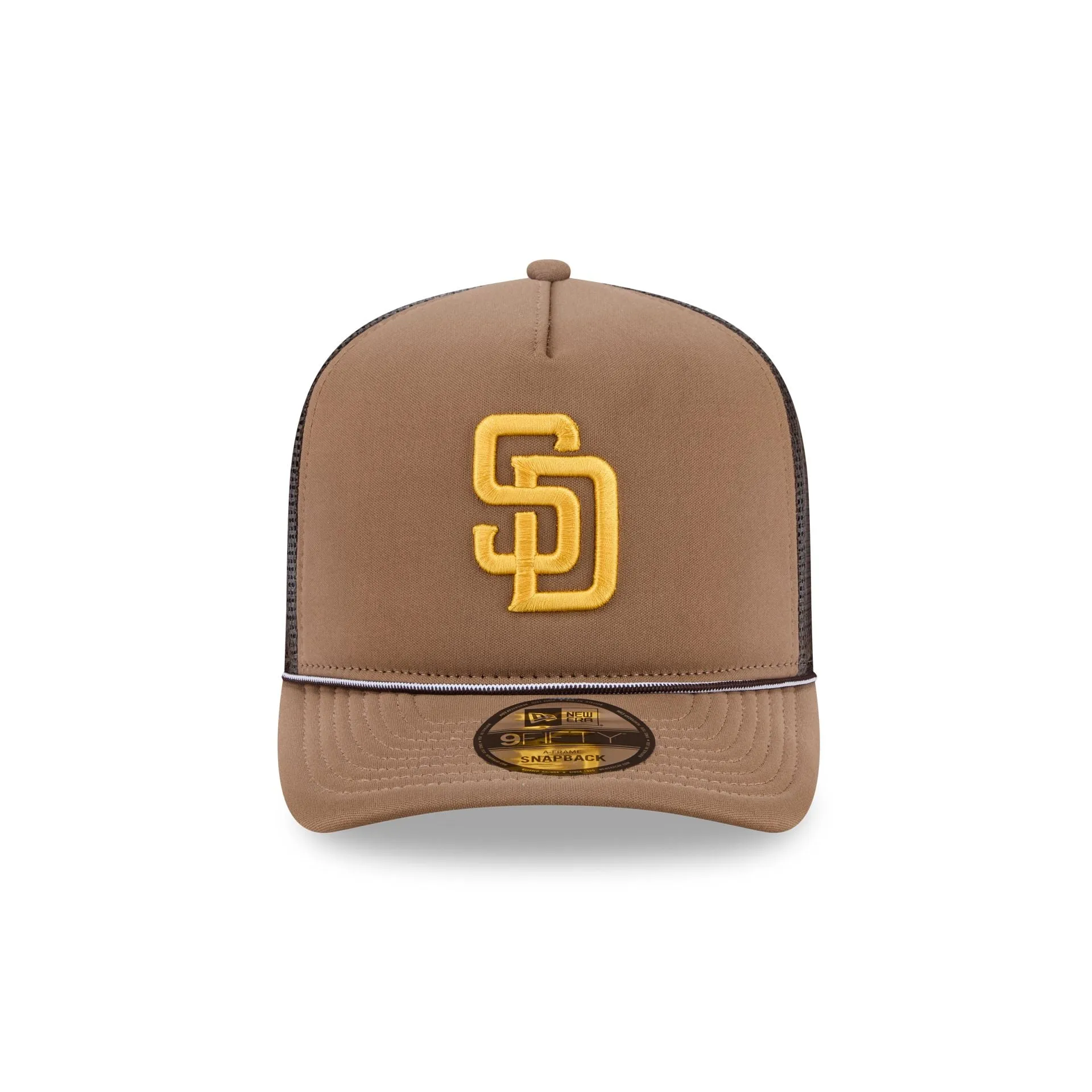 San Diego Padres Worn 9FIFTY A-Frame Trucker Hat sold by New Era product image thumbnail 2