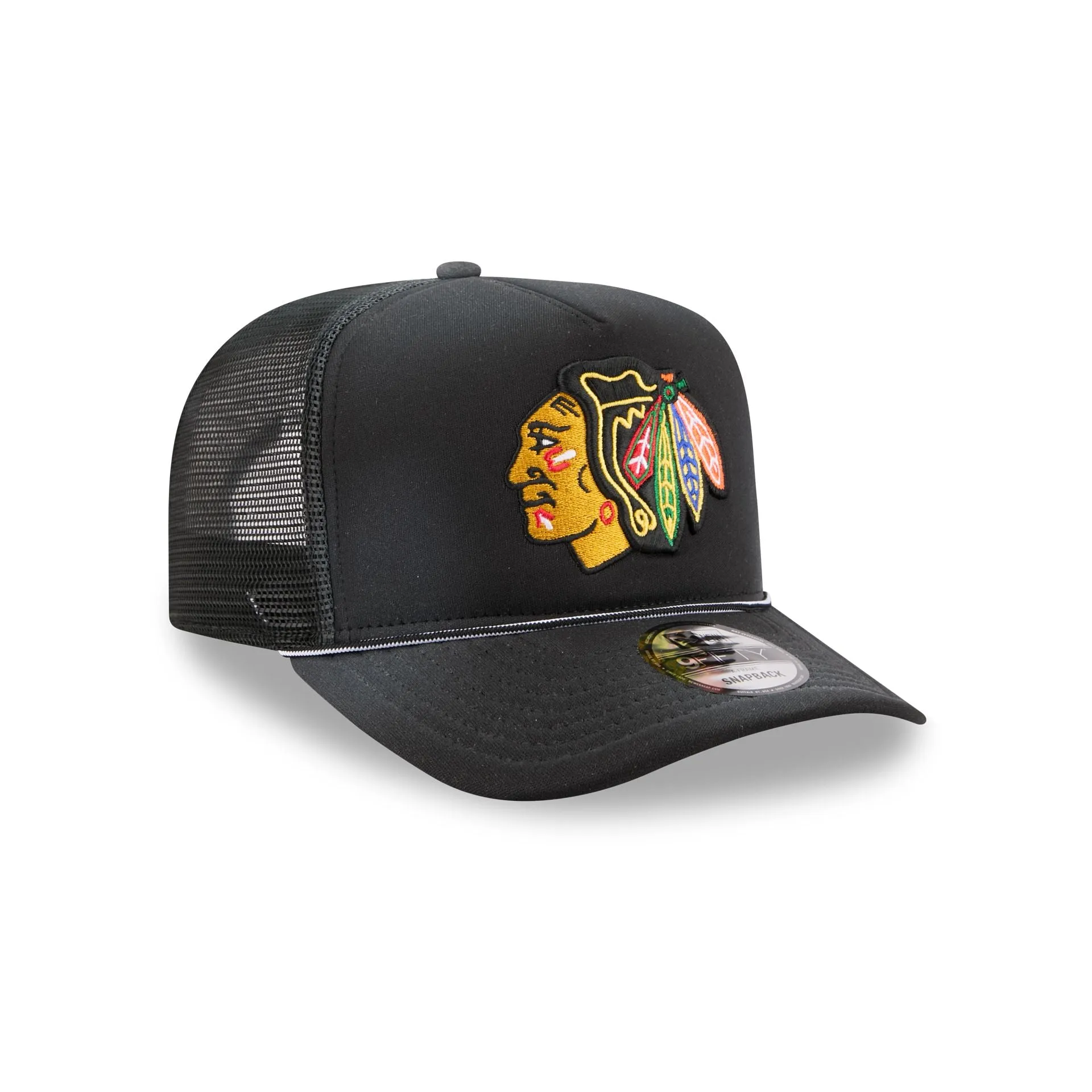 Chicago Blackhawks Worn 9FIFTY A-Frame Trucker Hat sold by New Era product image thumbnail 3