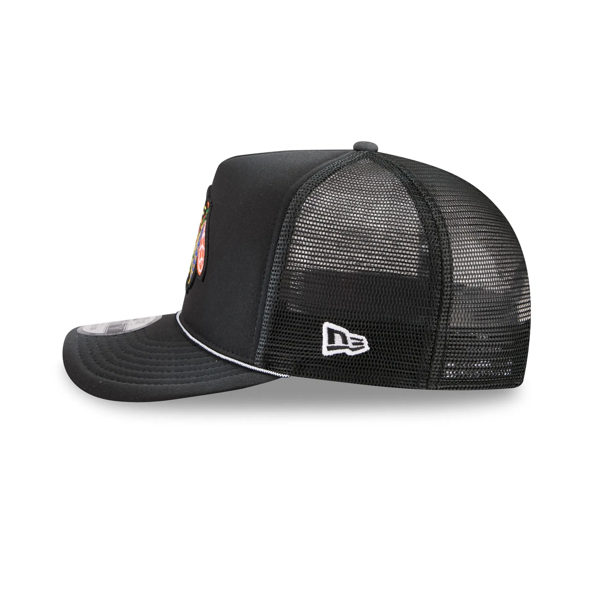 Chicago Blackhawks Worn 9FIFTY A-Frame Trucker Hat sold by New Era product image thumbnail 4