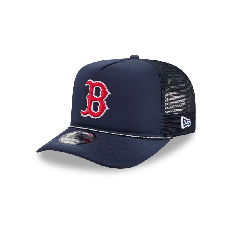 Boston Red Sox Worn 9FIFTY A-Frame Trucker Hat made by New Era