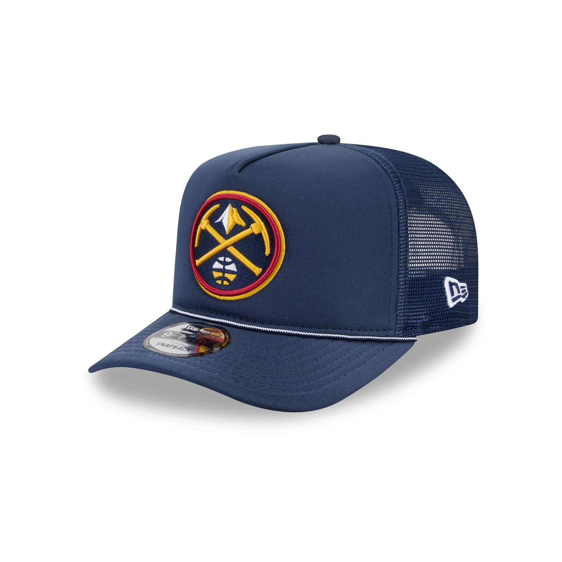 Denver Nuggets Worn 9FIFTY A-Frame Trucker Hat sold by New Era