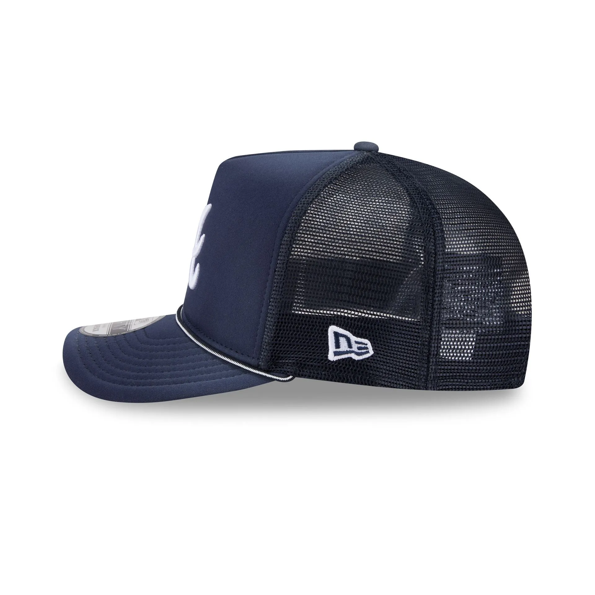 Atlanta Braves Worn 9FIFTY A-Frame Trucker Hat sold by New Era product image thumbnail 4