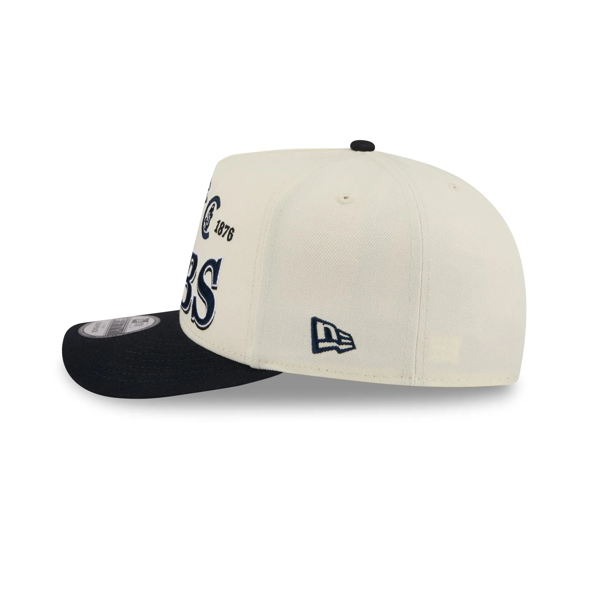 Chicago Cubs Three Hit Chrome White 9FIFTY A-Frame Snapback Hat sold by New Era product image thumbnail 4
