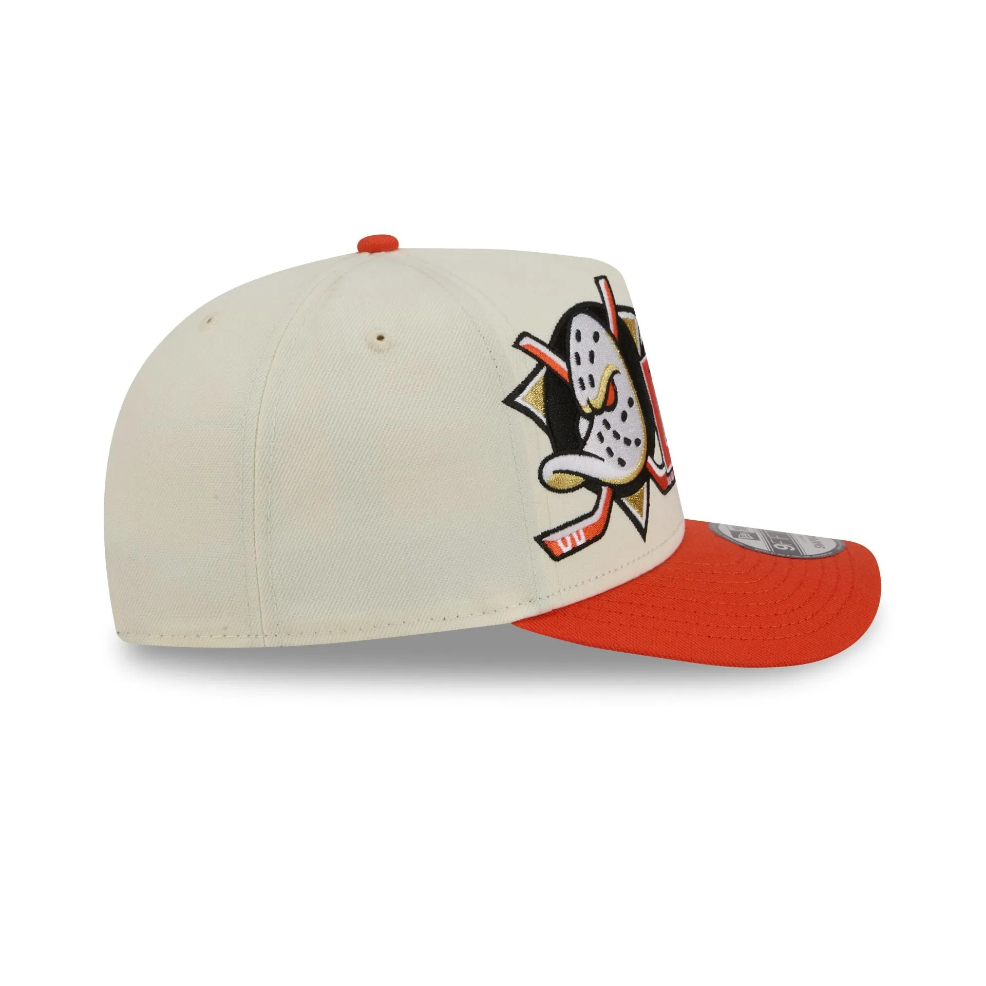 Anaheim Ducks Chrome White Classic 9FIFTY A-Frame Snapback Hat sold by New Era product image thumbnail 5