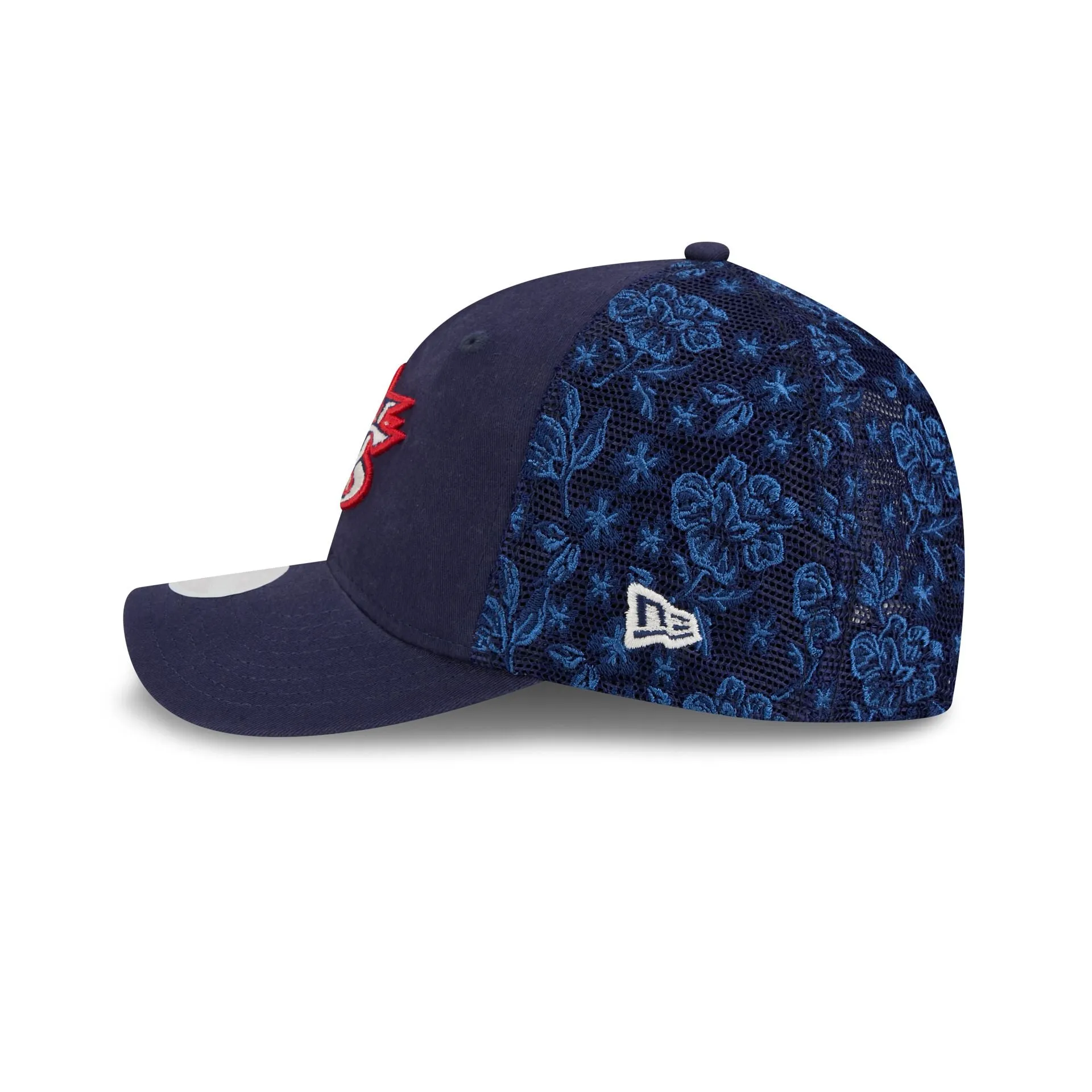 USA Floral Mesh Women's 9FORTY M-Crown Trucker Hat sold by New Era product image thumbnail 4