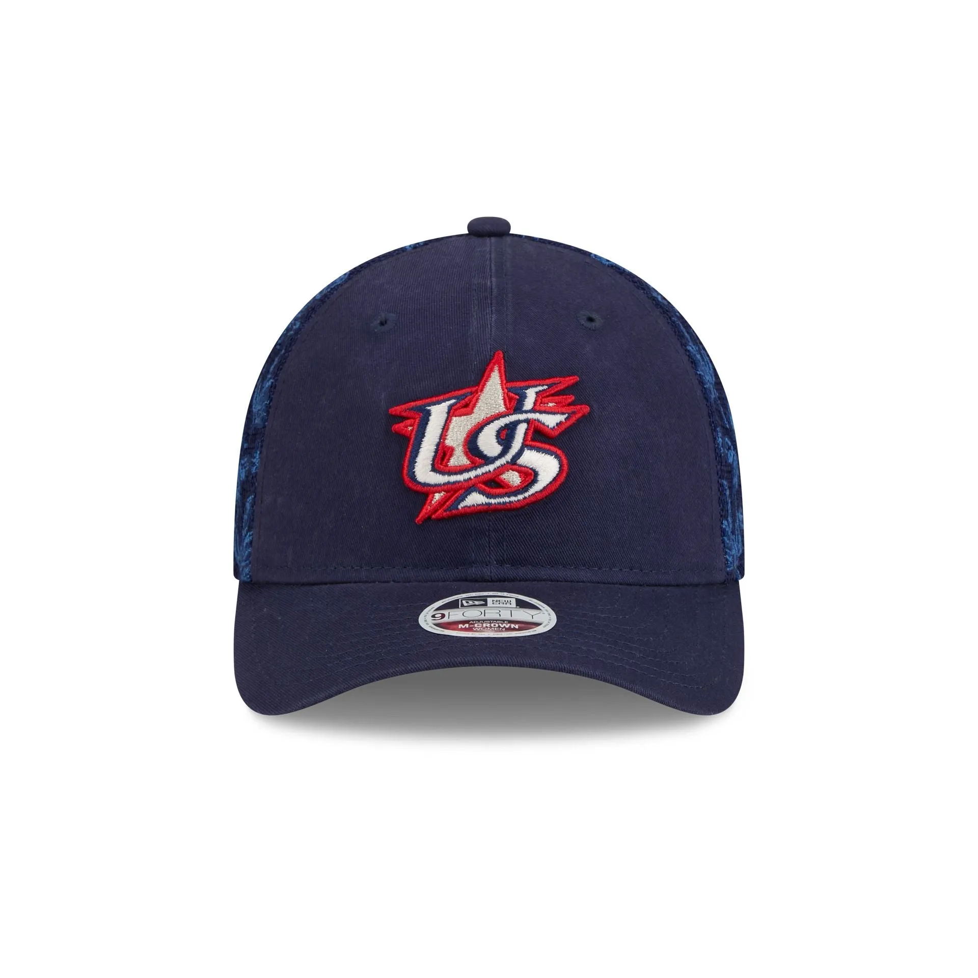 USA Floral Mesh Women's 9FORTY M-Crown Trucker Hat sold by New Era product image thumbnail 2