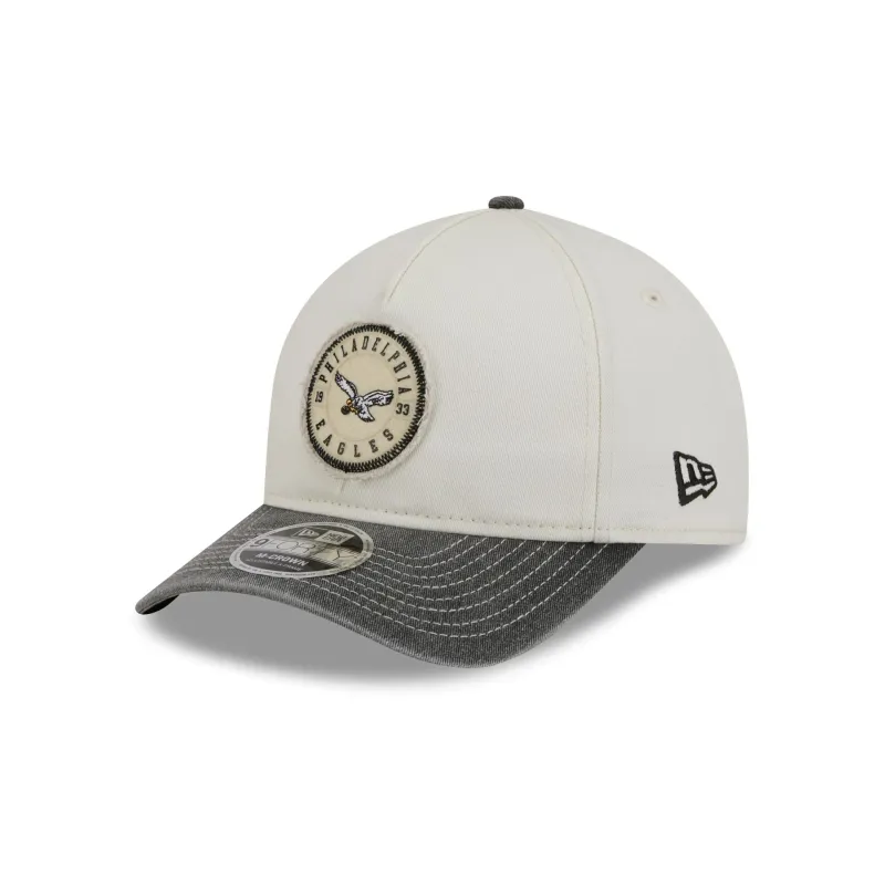 Philadelphia Eagles Felt 9FORTY M-Crown A-Frame Snapback Hat made by New Era