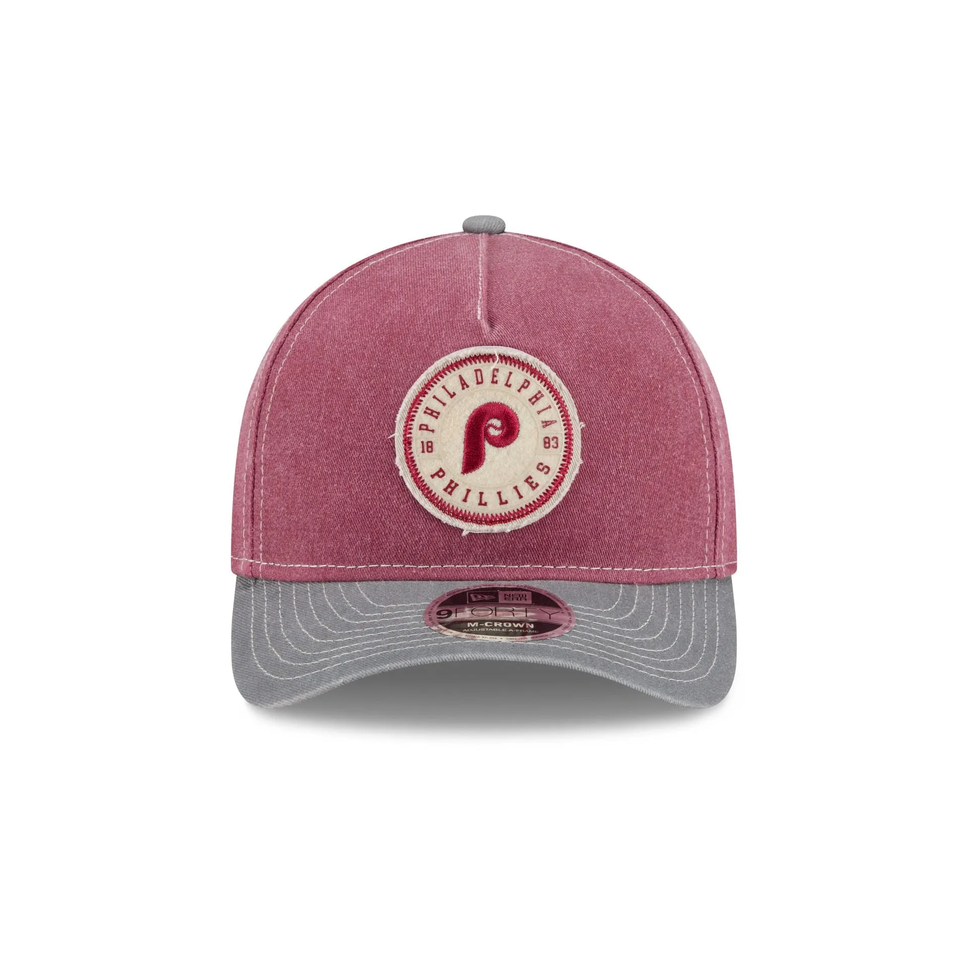 Philadelphia Phillies Felt 9FORTY M-Crown A-Frame Snapback Hat sold by New Era product image thumbnail 2