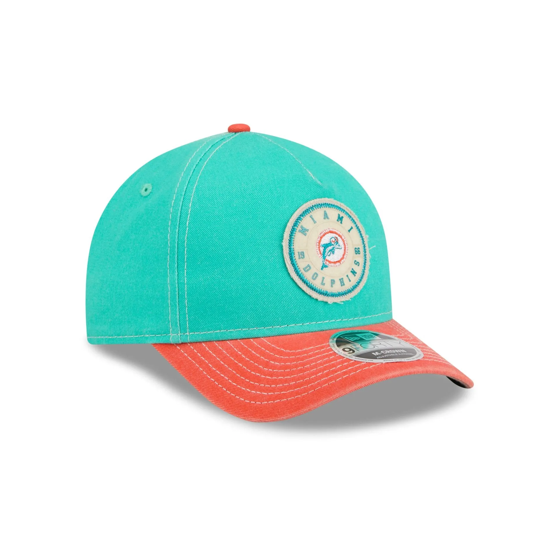 Miami Dolphins Felt 9FORTY M-Crown A-Frame Snapback Hat sold by New Era product image thumbnail 3