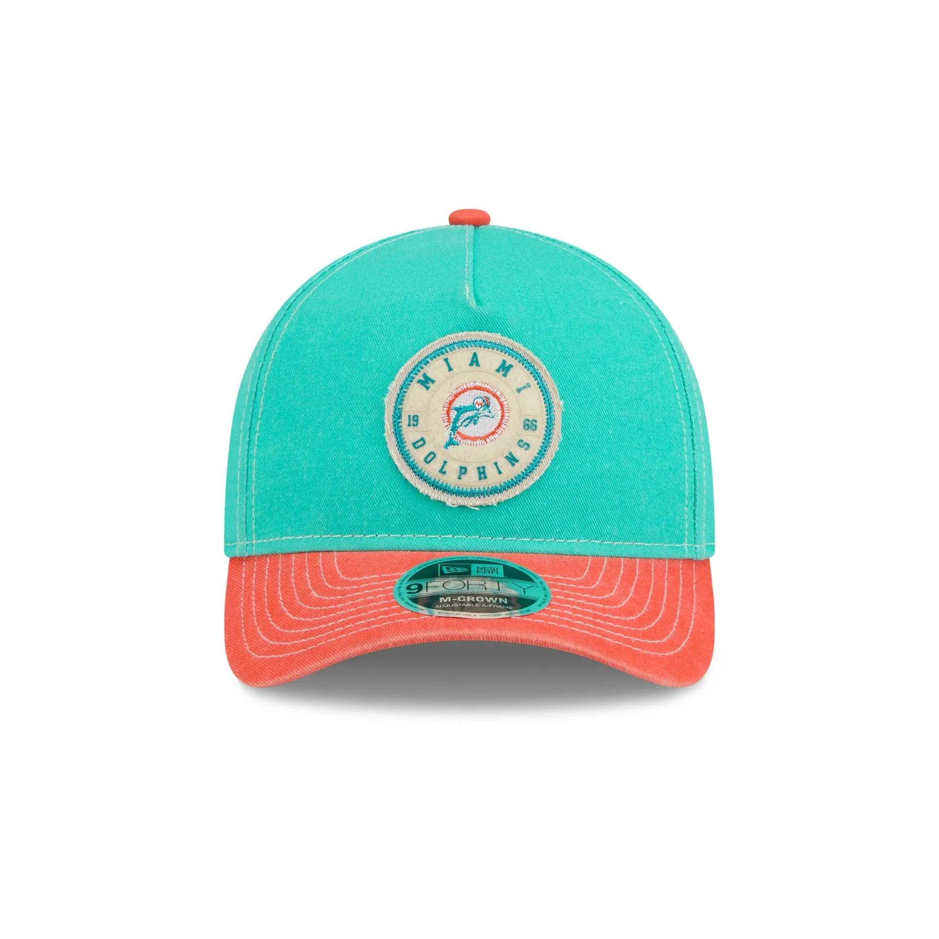Miami Dolphins Felt 9FORTY M-Crown A-Frame Snapback Hat sold by New Era product image thumbnail 2