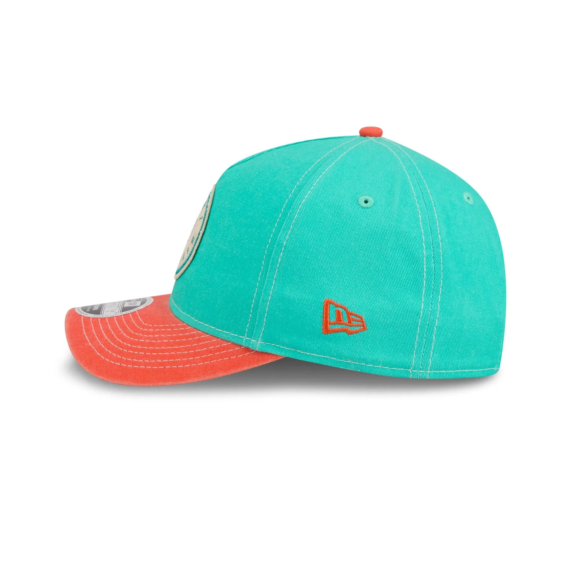 Miami Dolphins Felt 9FORTY M-Crown A-Frame Snapback Hat sold by New Era product image thumbnail 4