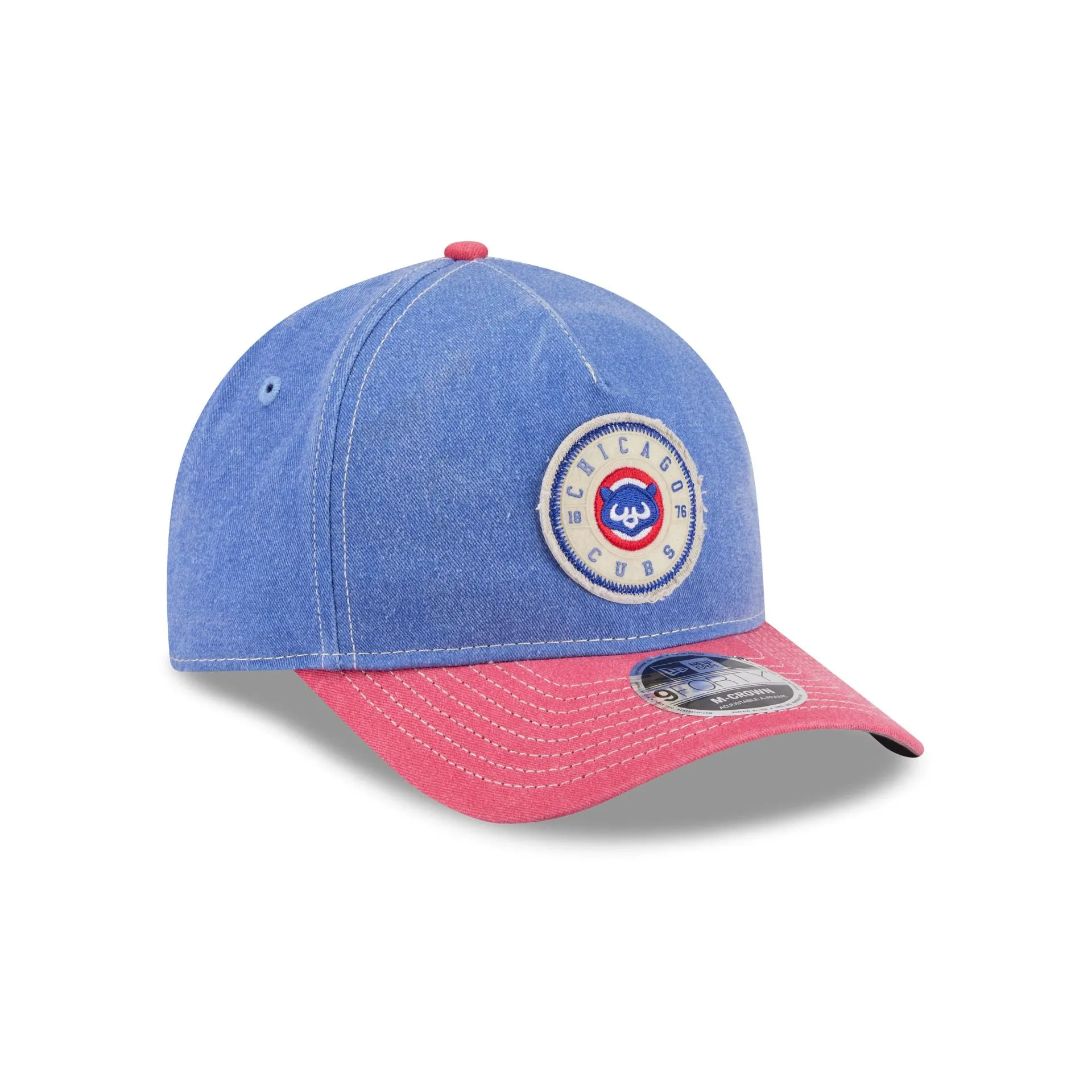 Chicago Cubs Felt 9FORTY M-Crown A-Frame Snapback Hat sold by New Era product image thumbnail 3