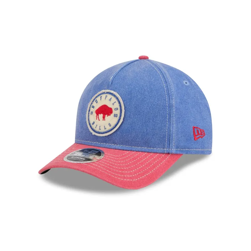 Buffalo Bills Felt 9FORTY M-Crown A-Frame Snapback Hat made by New Era