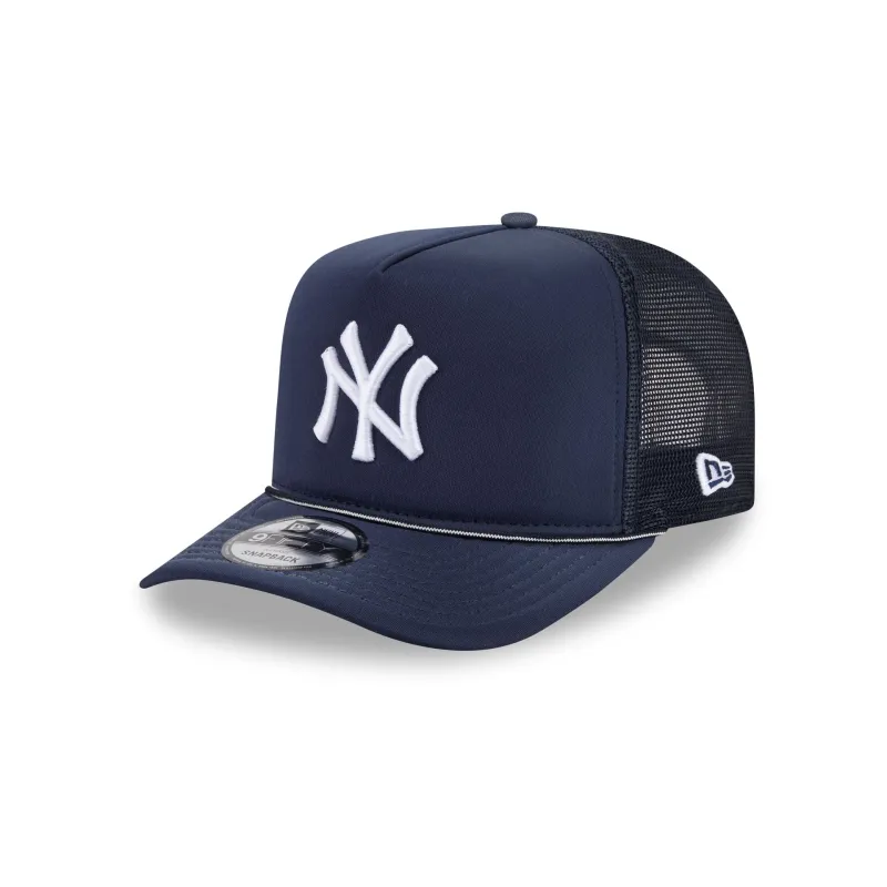 New York Yankees Worn 9FIFTY A-Frame Trucker Hat made by New Era