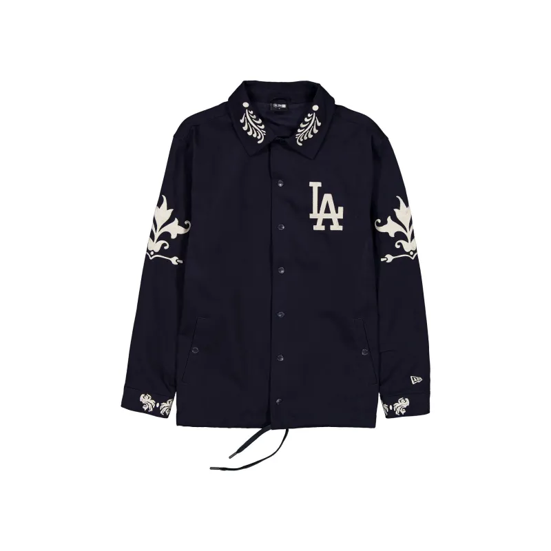 Los Angeles Dodgers Script Coaches Jacket made by New Era