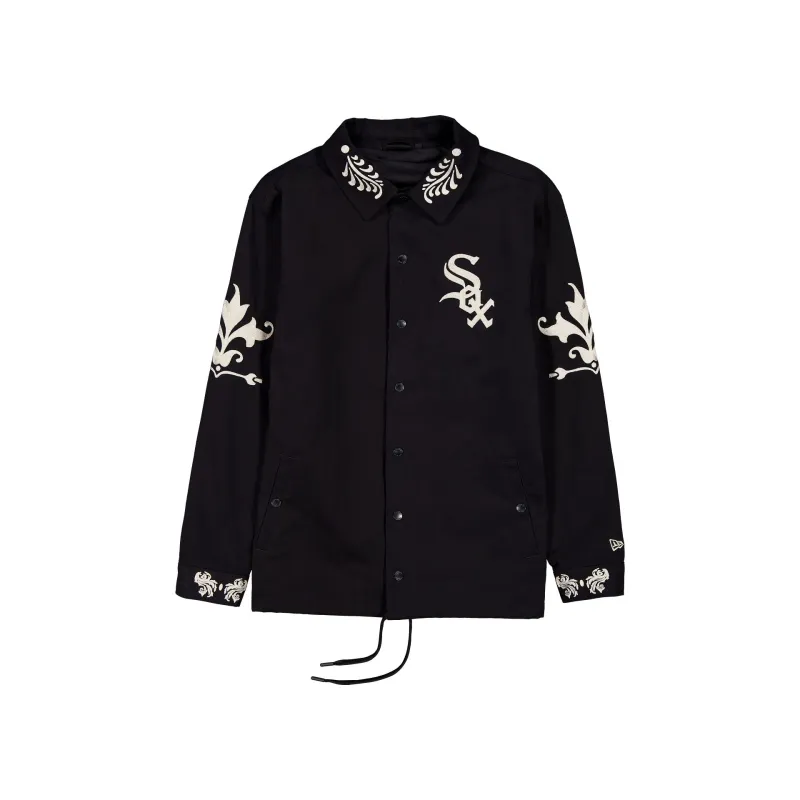 Chicago White Sox Script Coaches Jacket made by New Era