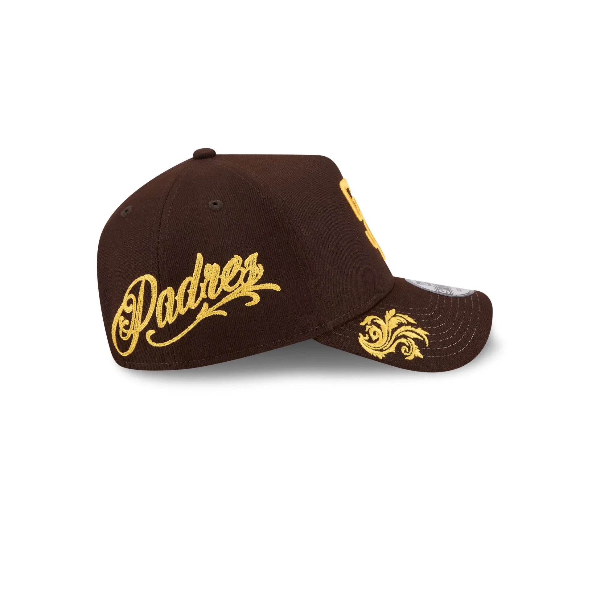 San Diego Padres Script 9FORTY A-Frame Snapback Hat sold by New Era product image thumbnail 4