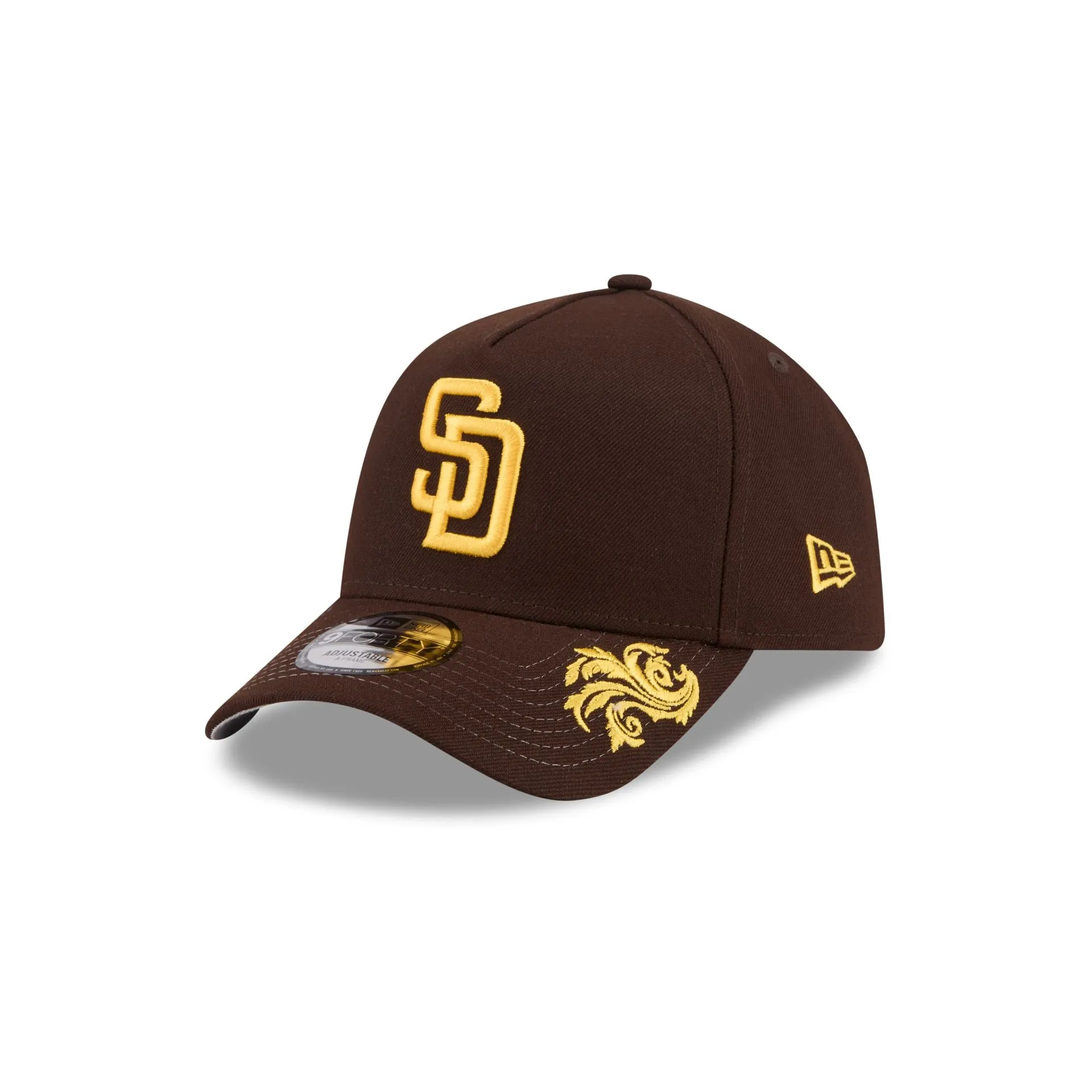 San Diego Padres Script 9FORTY A-Frame Snapback Hat sold by New Era product image thumbnail 3