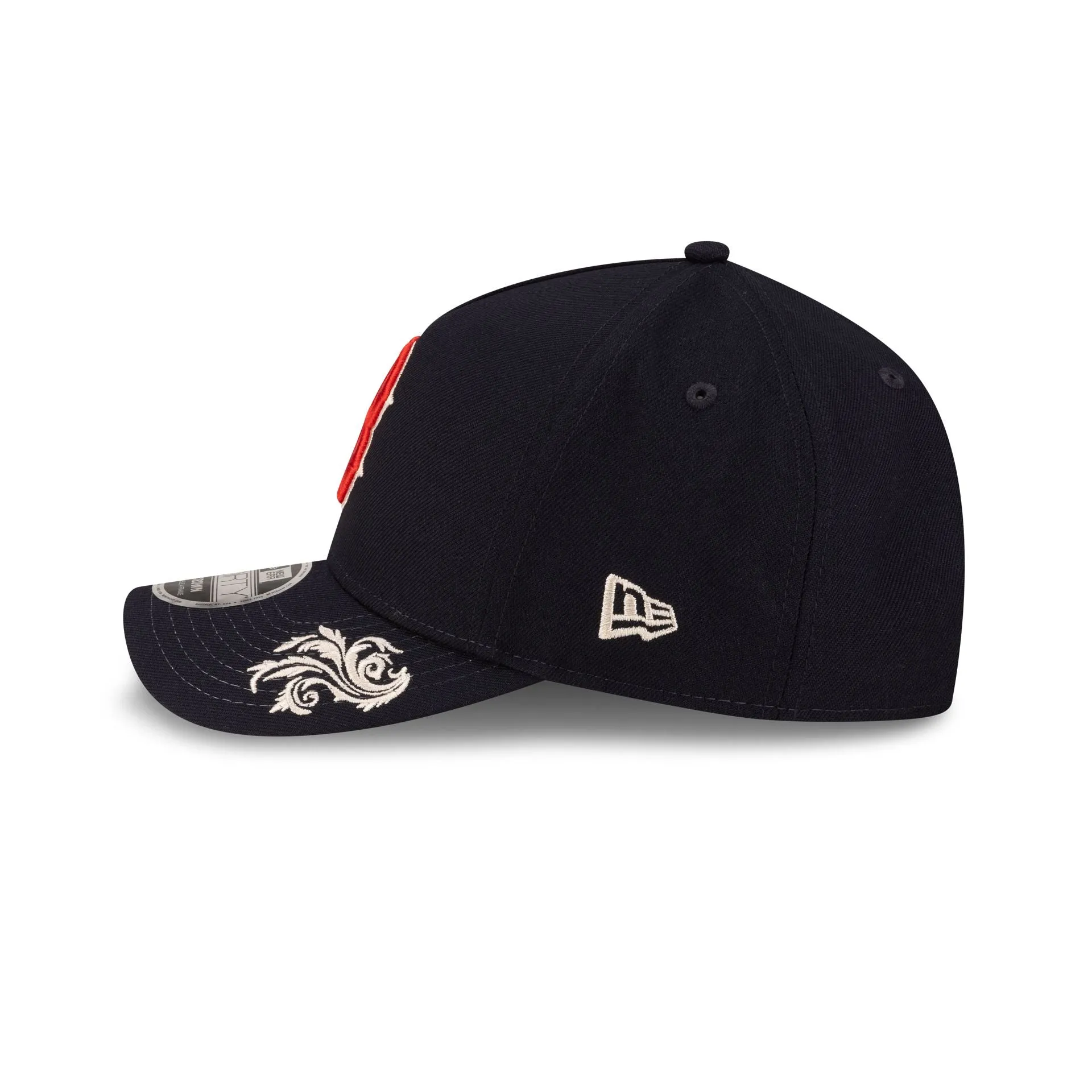 Boston Red Sox Script 9FORTY M-Crown A-Frame Snapback Hat sold by New Era product image thumbnail 5
