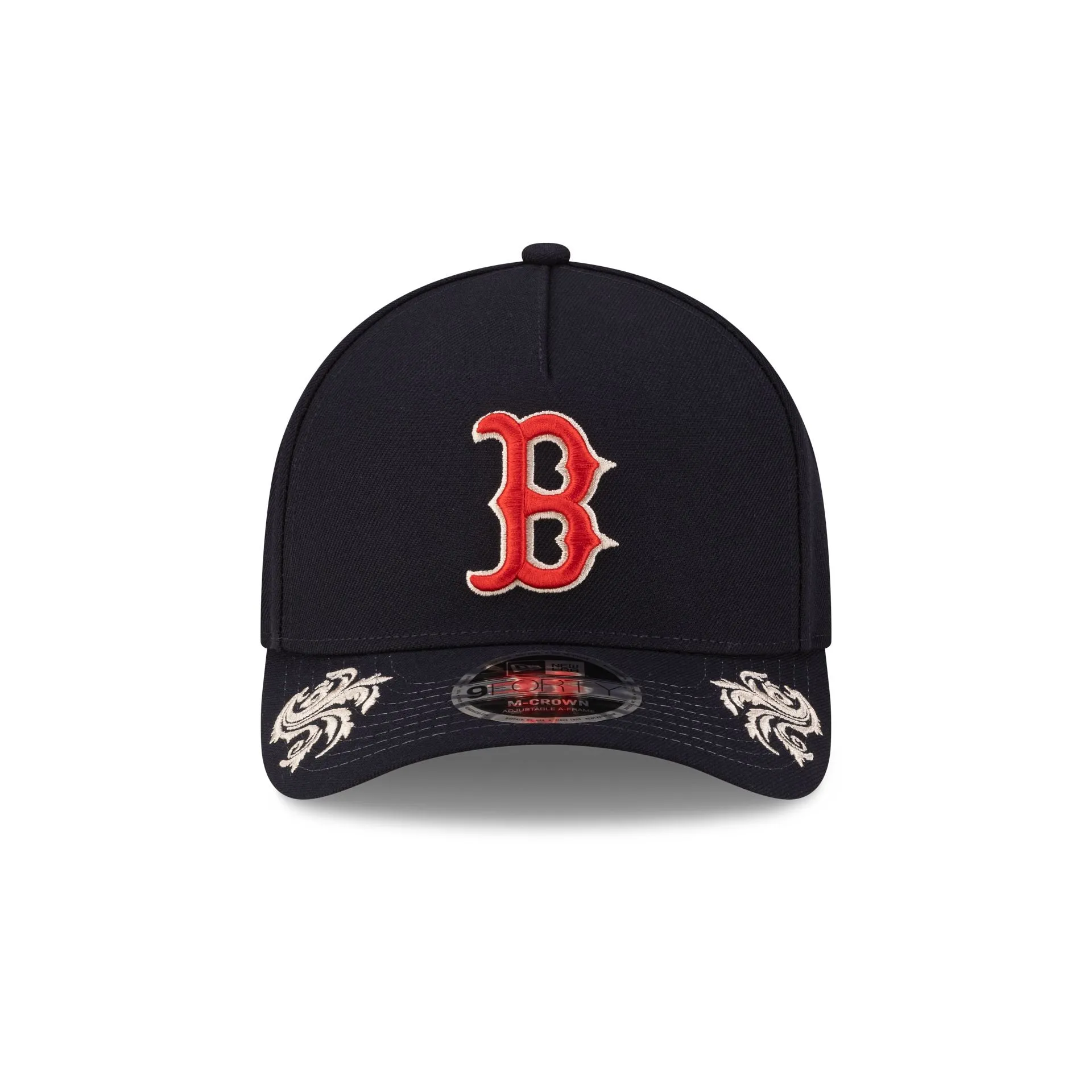 Boston Red Sox Script 9FORTY M-Crown A-Frame Snapback Hat sold by New Era product image thumbnail 2