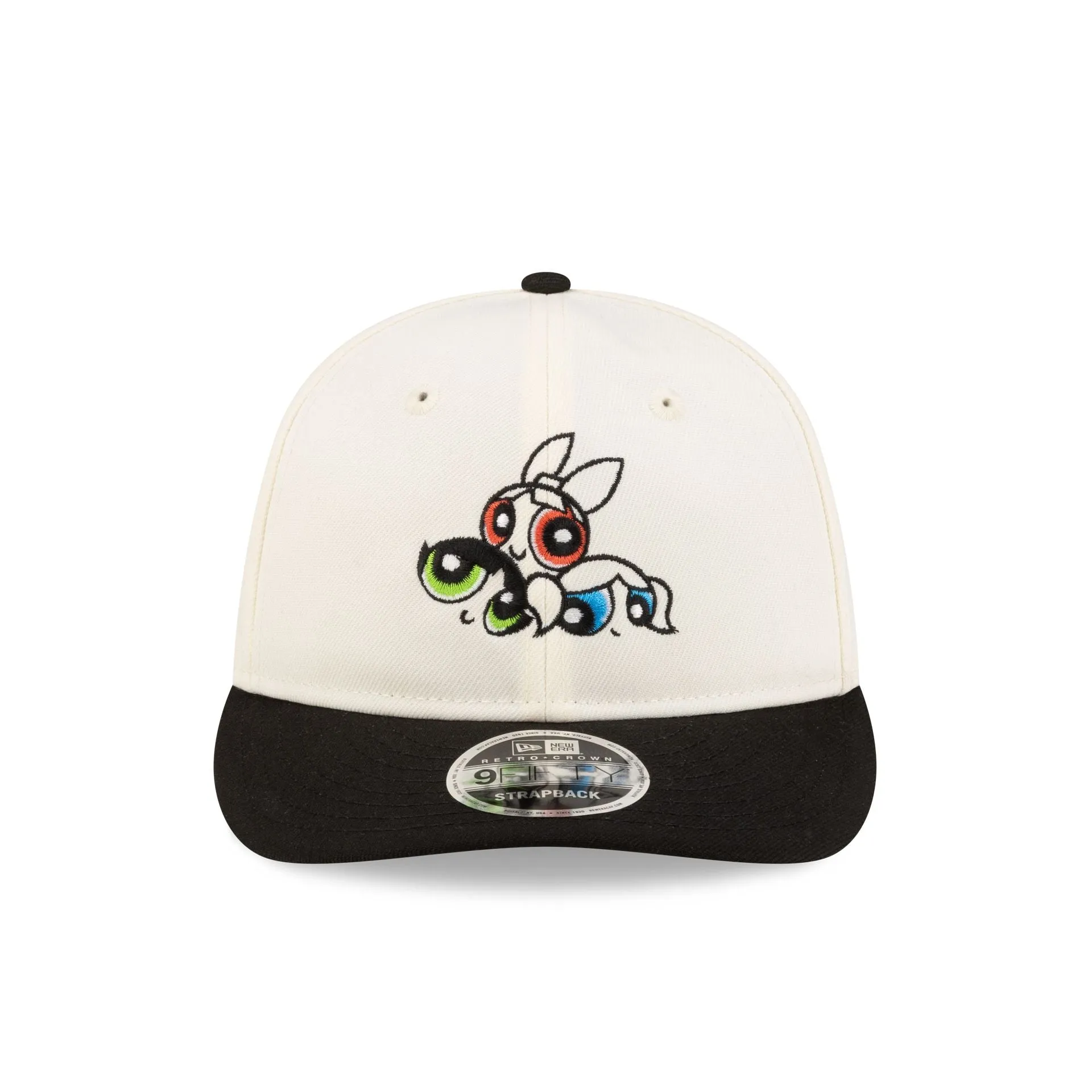The Powerpuff Girls Cream Black Retro Crown 9FIFTY Strapback Hat sold by New Era product image thumbnail 2