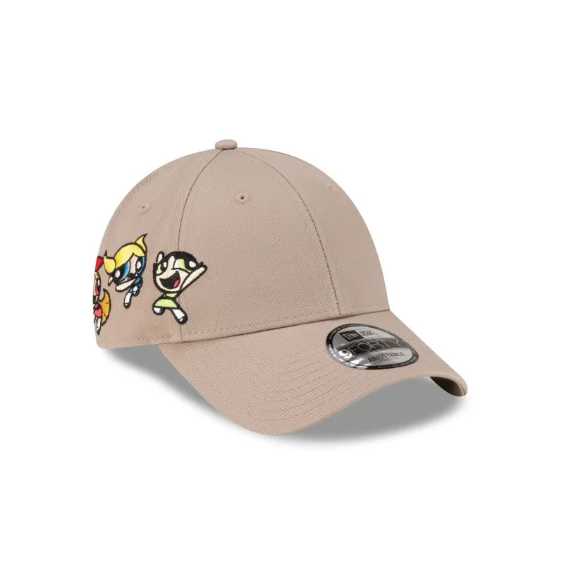 The Powerpuff Girls Sidepatch Ash 9FORTY Adjustable Hat made by New Era