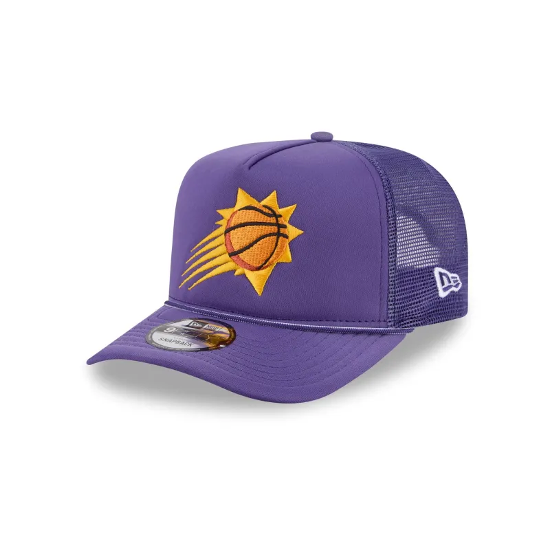 Phoenix Suns Worn 9FIFTY A-Frame Trucker Hat made by New Era