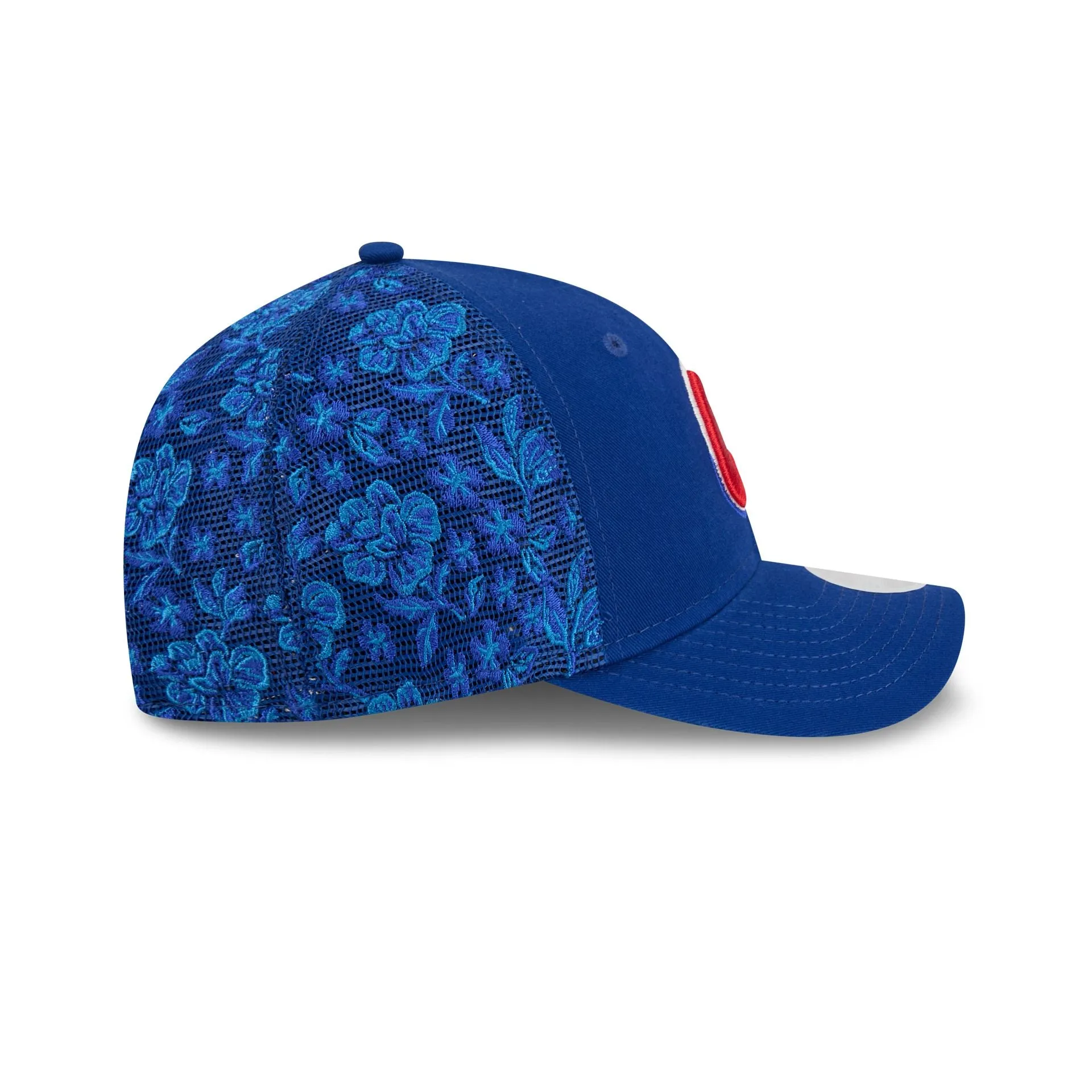 Cuba Floral Mesh Women's 9FORTY M-Crown Trucker Hat sold by New Era product image thumbnail 5