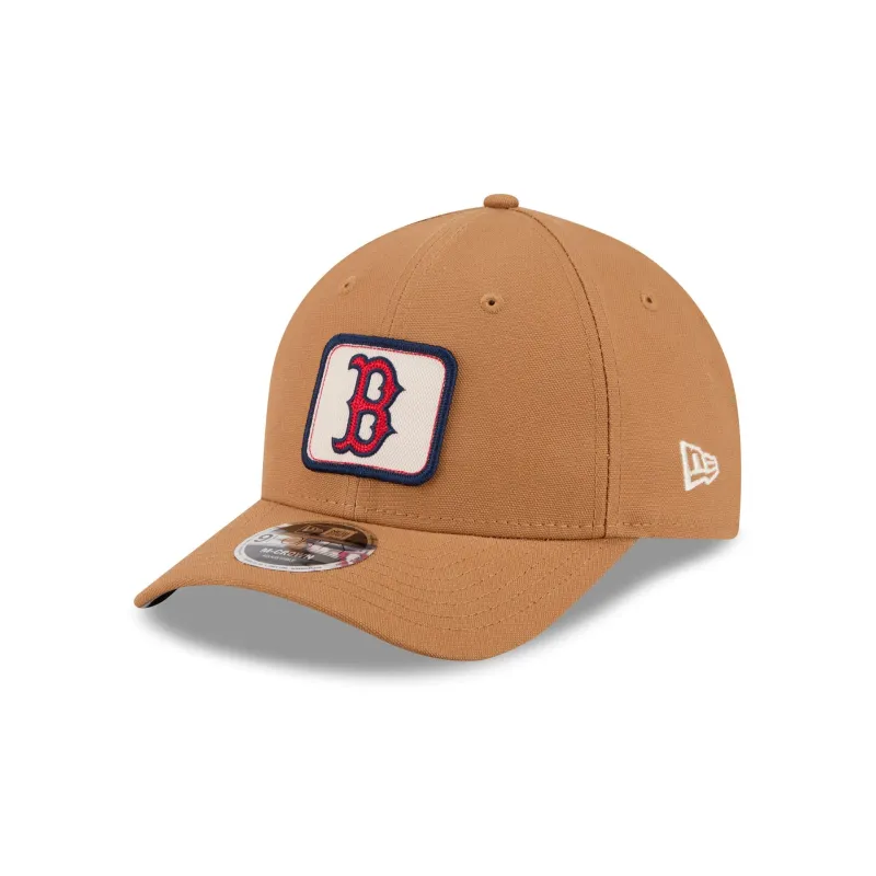 Boston Red Sox Bronze 9FORTY M-Crown Adjustable Hat made by New Era
