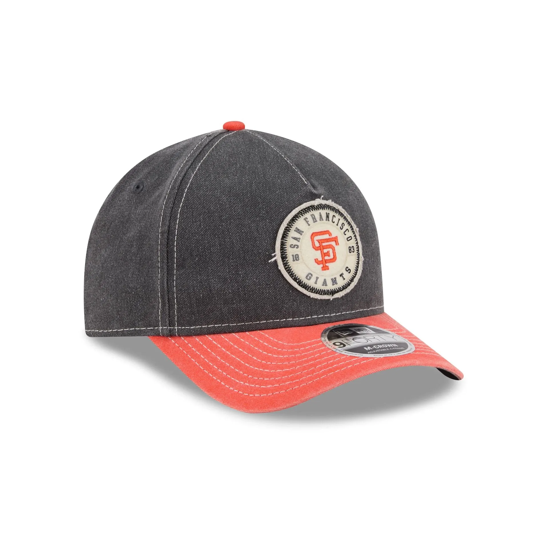 San Francisco Giants Felt 9FORTY M-Crown A-Frame Snapback Hat sold by New Era product image thumbnail 3