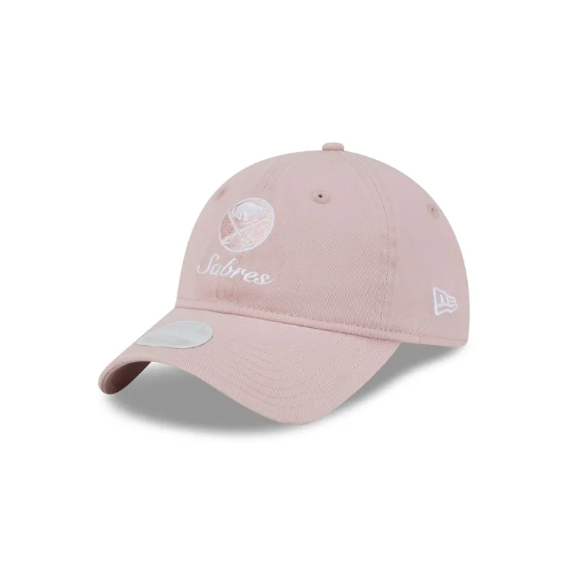 Buffalo Sabres Women's Pink 9TWENTY Adjustable Hat made by New Era