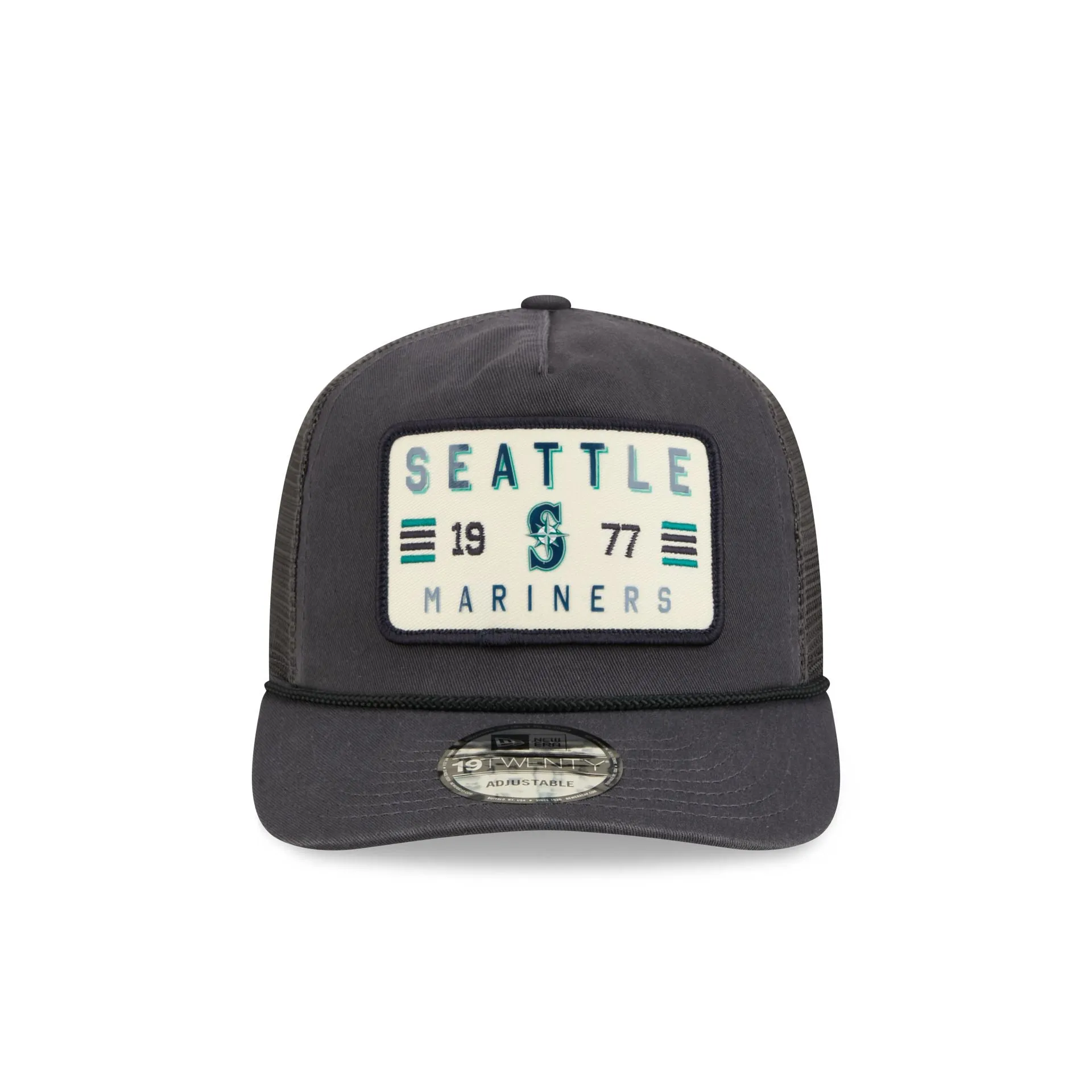 Seattle Mariners Washed Graphite 19TWENTY Trucker Hat sold by New Era product image thumbnail 2