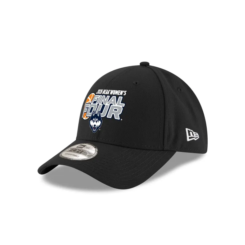 Connecticut Huskies 2026 NCAA Women's Final Four 9FORTY Adjustable Hat made by New Era