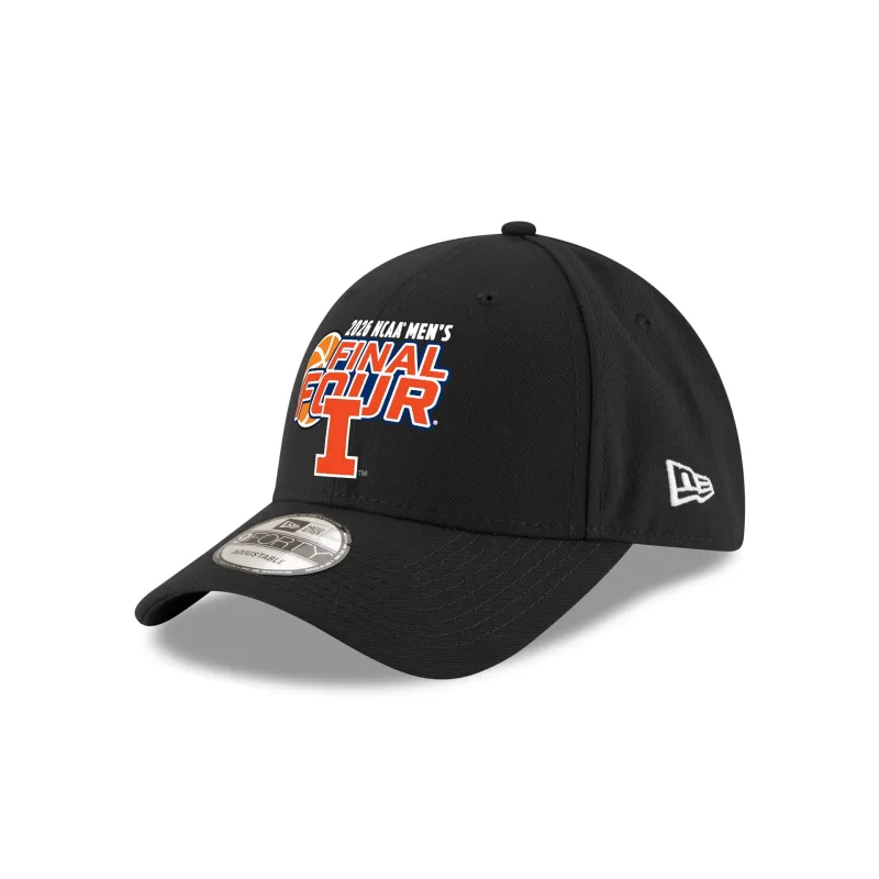 Illinois Fighting Illini 2026 NCAA Men's Final Four 9FORTY Adjustable Hat made by New Era