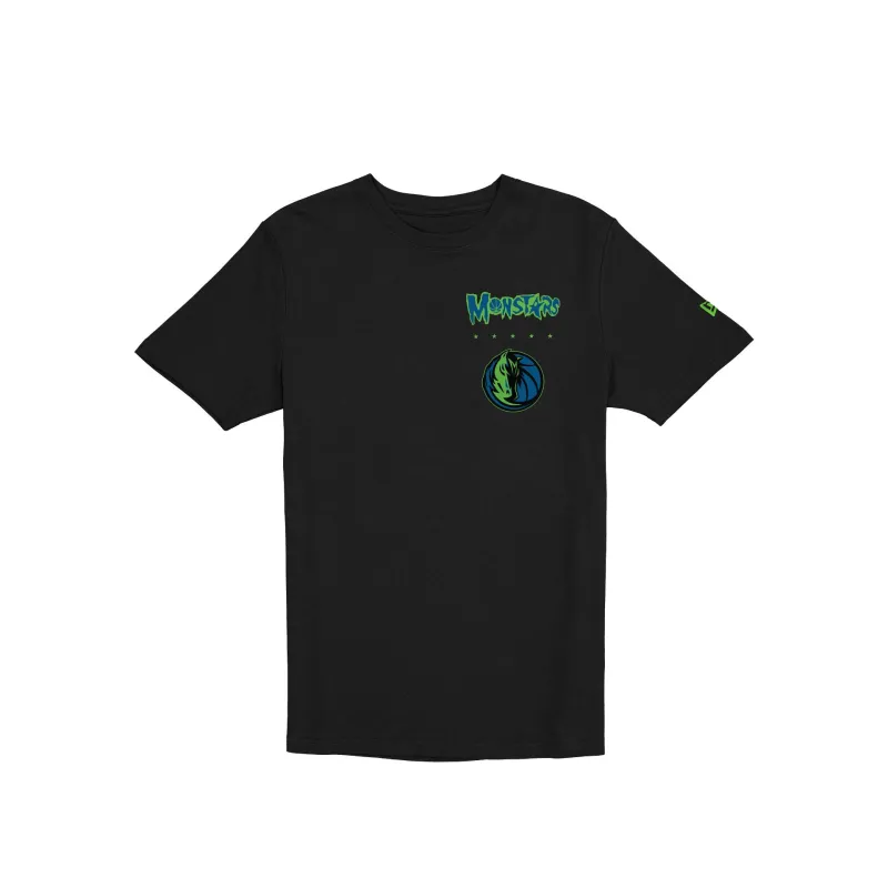 Space Jam x Dallas Mavericks Monstars Black T-Shirt made by New Era