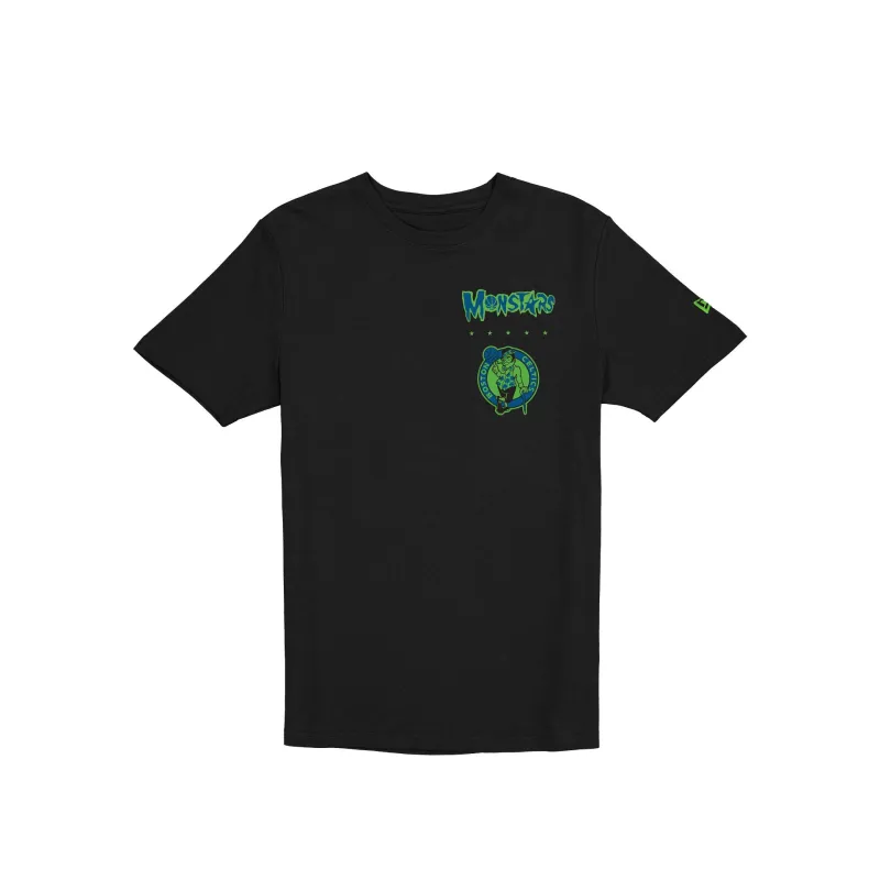 Space Jam x Boston Celtics Monstars Black T-Shirt made by New Era