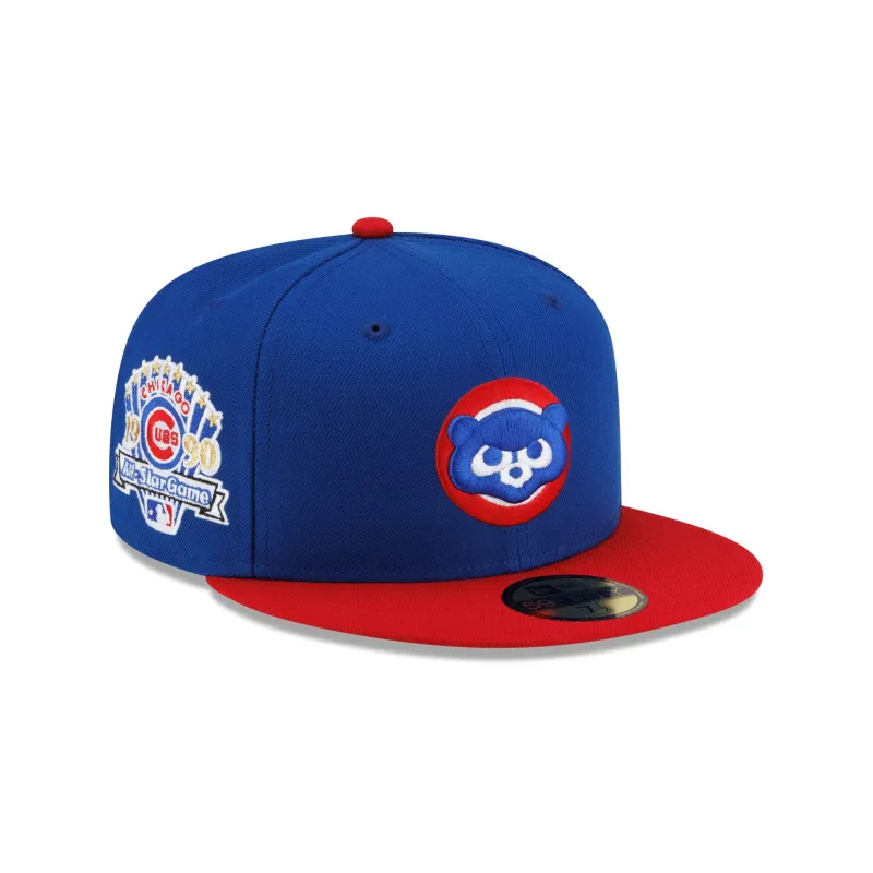 Chicago Cubs All-Star Game Sidepatch 59FIFTY Fitted Hat made by New Era