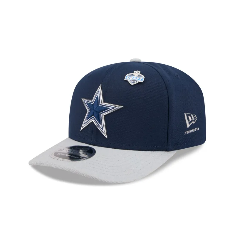 Dallas Cowboys 2026 Draft 9SEVENTY Stretch-Snap Hat made by New Era