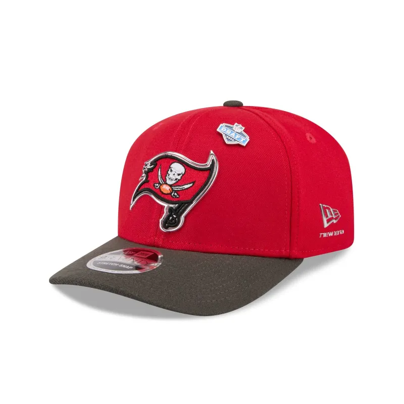 Tampa Bay Buccaneers 2026 Draft 9SEVENTY Stretch-Snap Hat made by New Era