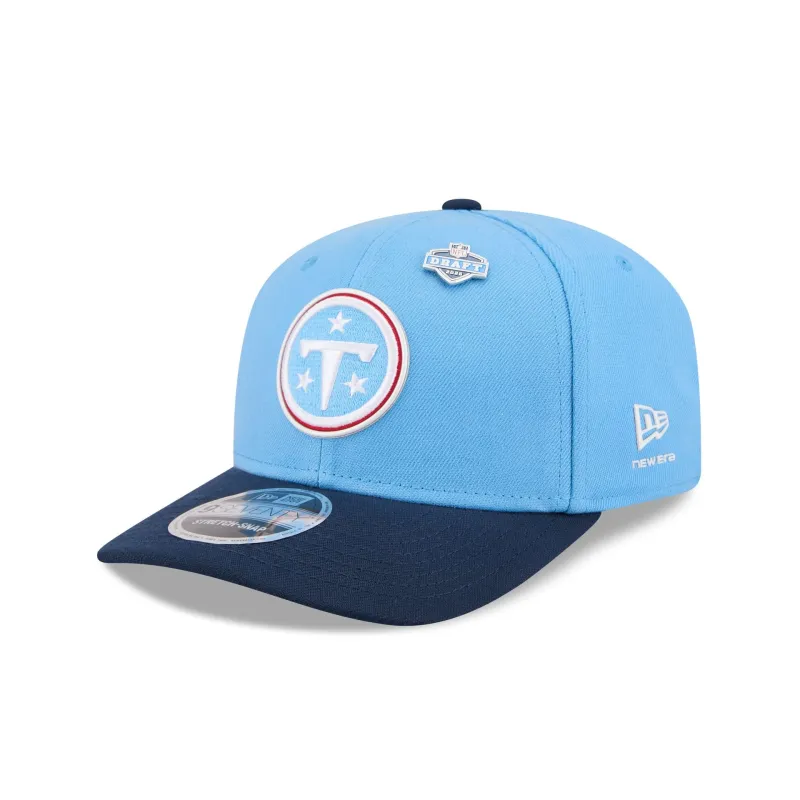 Tennessee Titans 2026 Draft 9SEVENTY Stretch-Snap Hat made by New Era