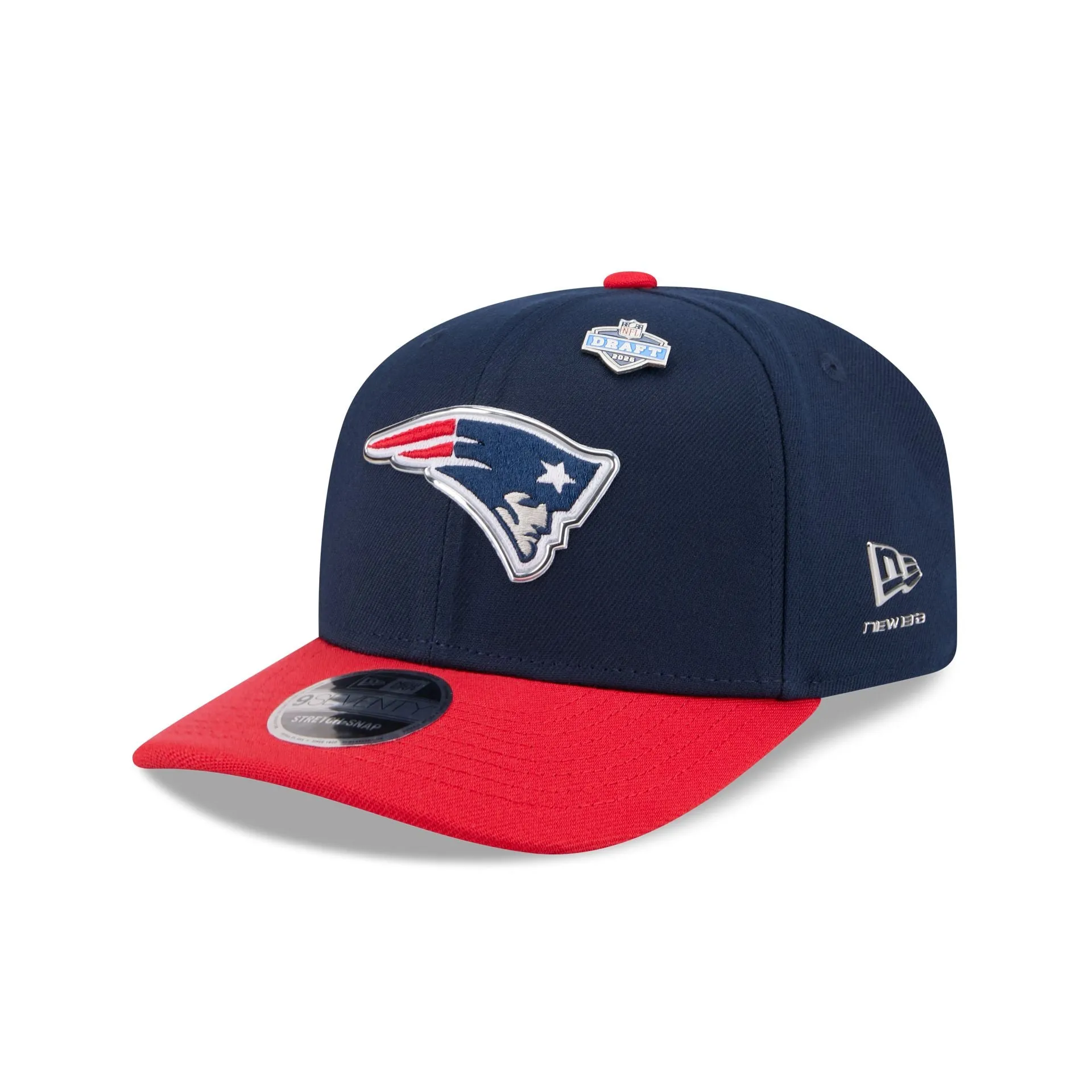 New England Patriots 2026 Draft 9SEVENTY Stretch-Snap Hat sold by New Era