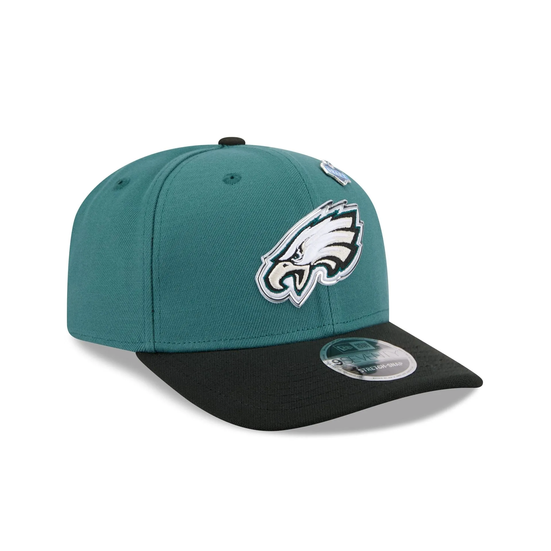 Philadelphia Eagles 2026 Draft 9SEVENTY Stretch-Snap Hat sold by New Era product image thumbnail 3
