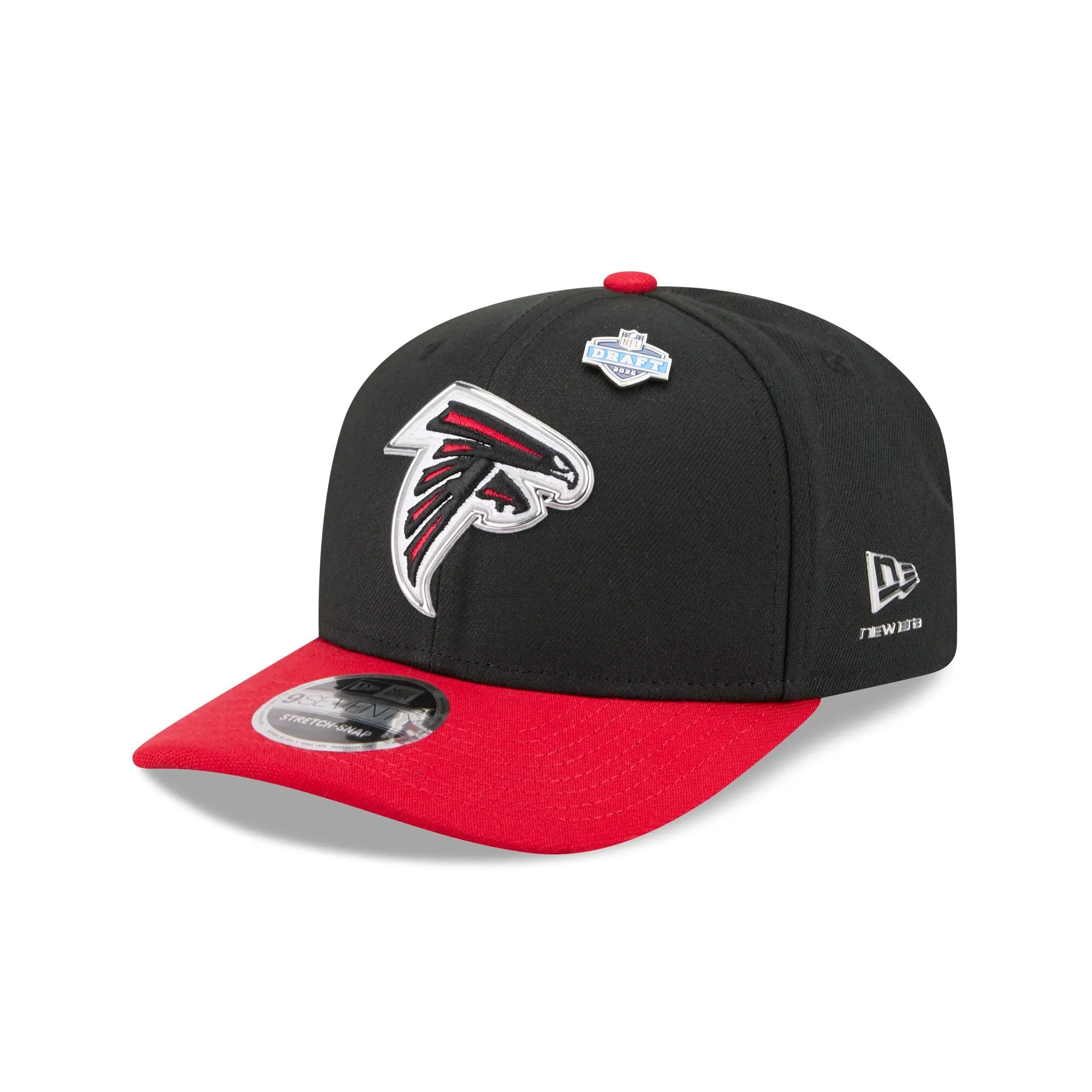 Atlanta Falcons 2026 Draft 9SEVENTY Stretch-Snap Hat sold by New Era
