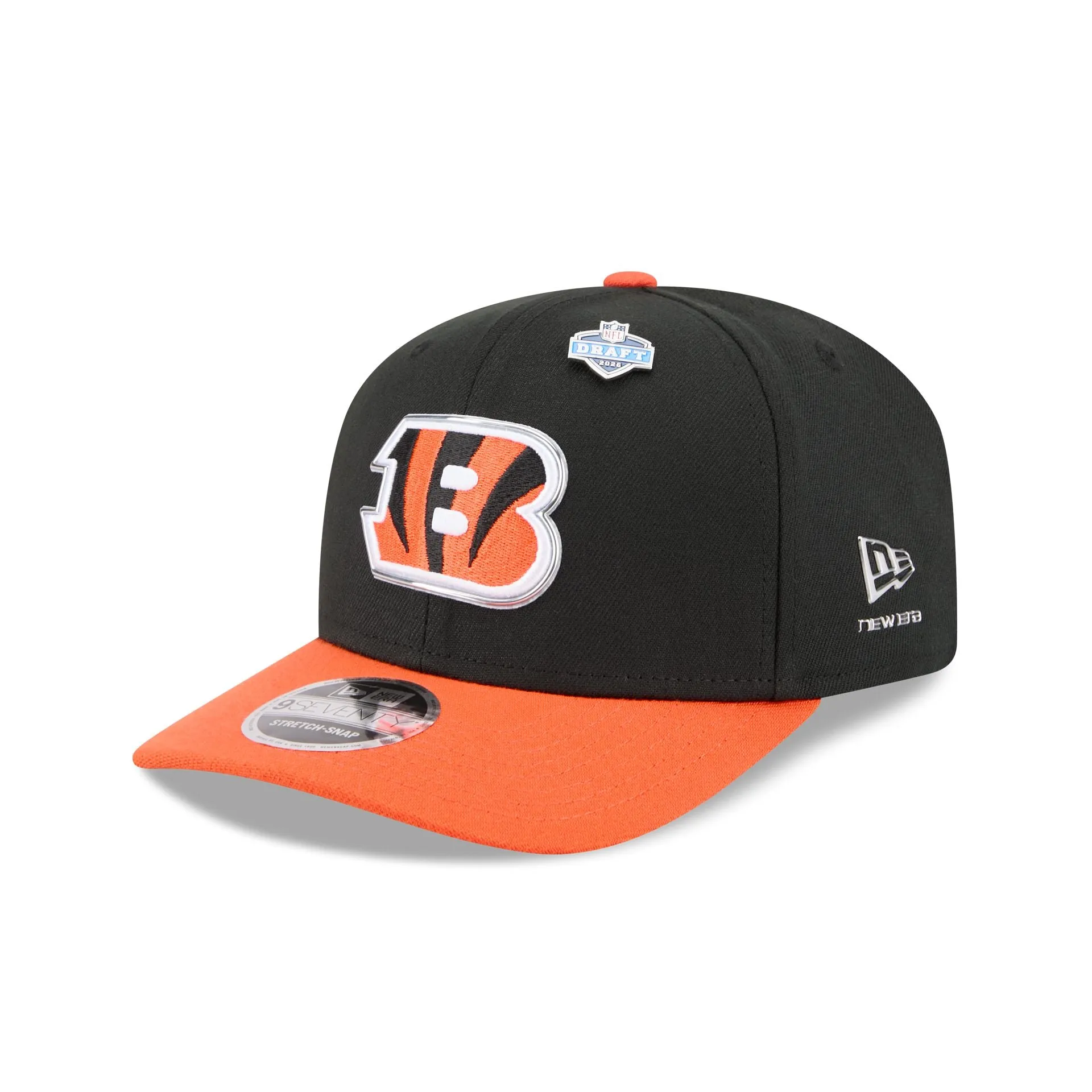 Cincinnati Bengals 2026 Draft 9SEVENTY Stretch-Snap Hat sold by New Era