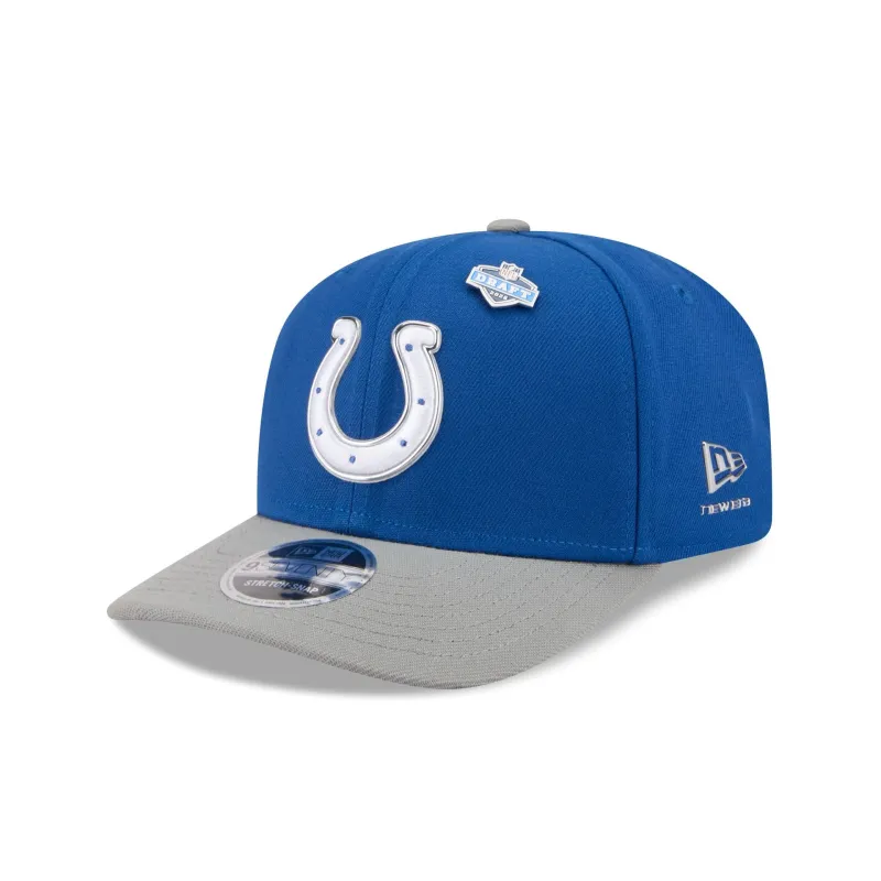 Indianapolis Colts 2026 Draft 9SEVENTY Stretch-Snap Hat made by New Era