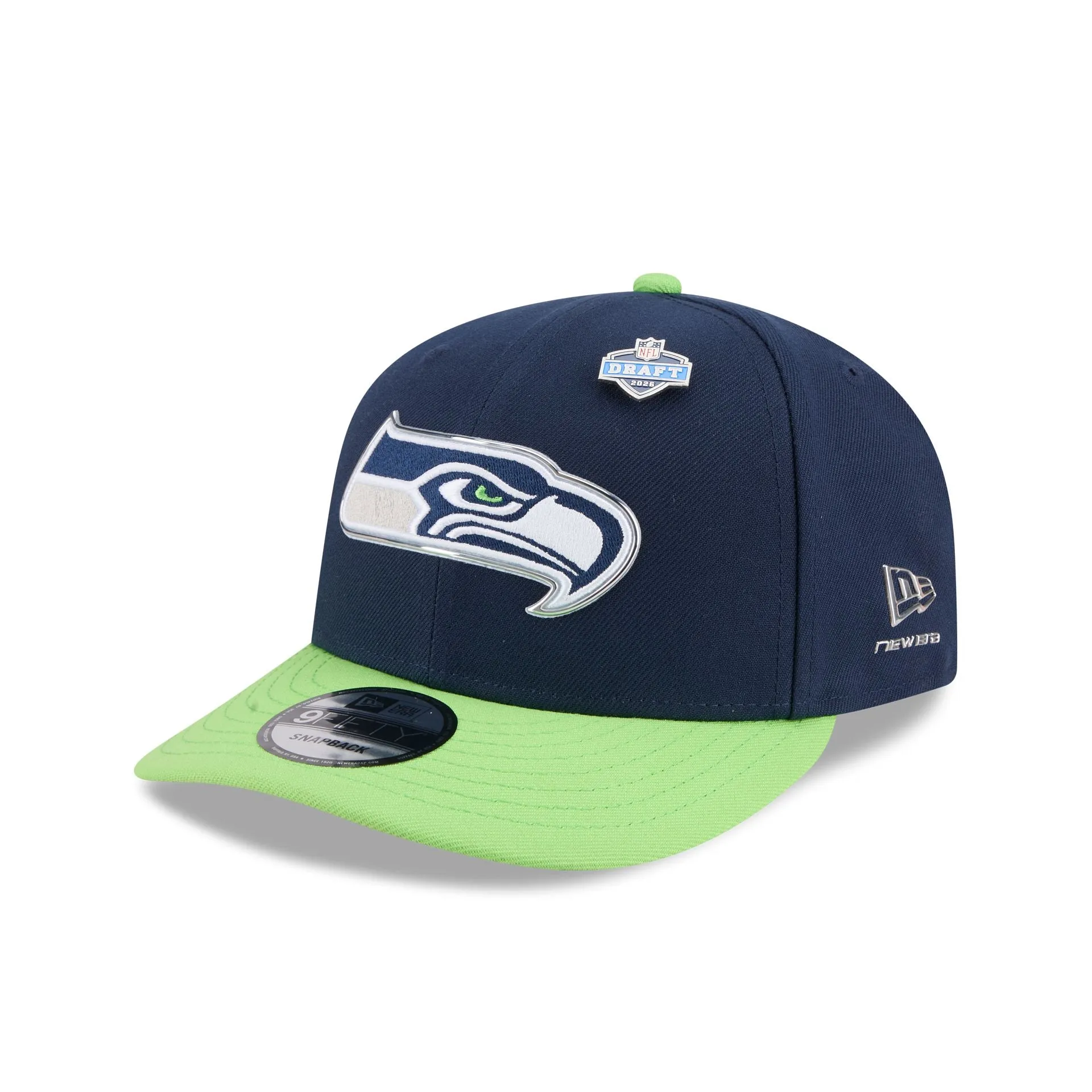 Seattle Seahawks 2026 Draft 9FIFTY Snapback Hat sold by New Era