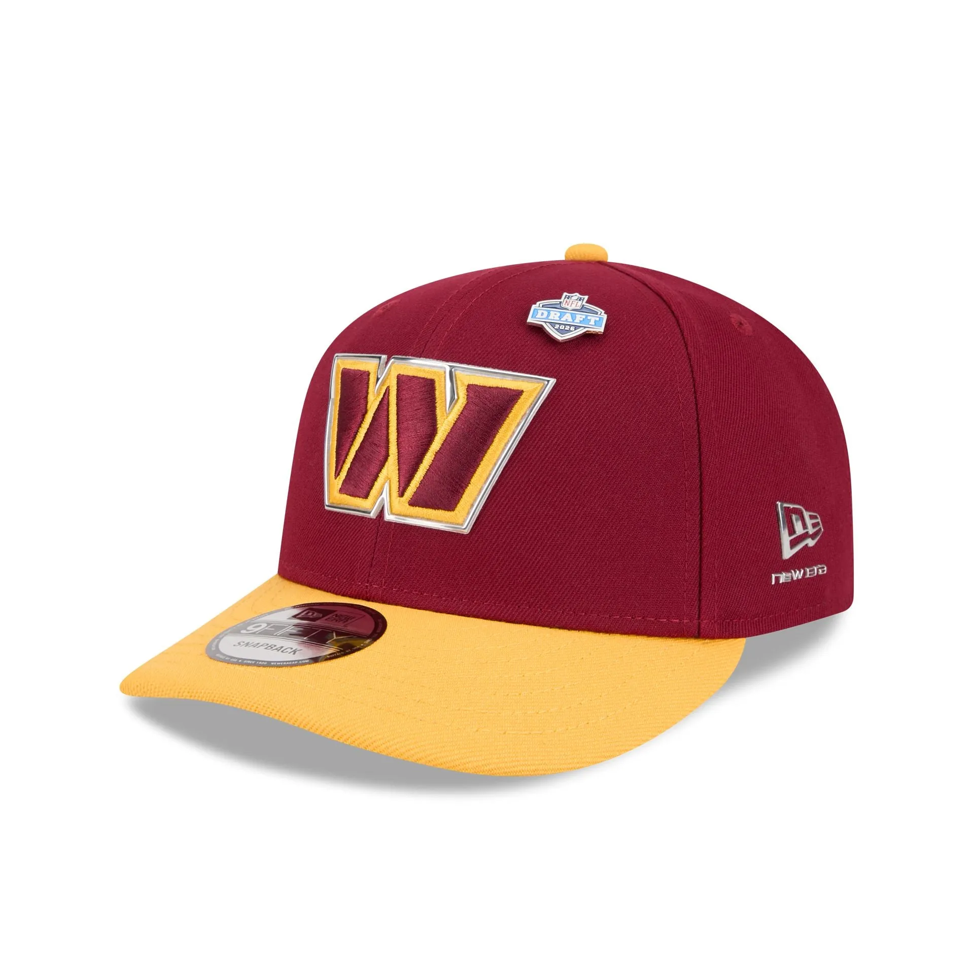 Washington Commanders 2026 Draft 9FIFTY Snapback Hat sold by New Era