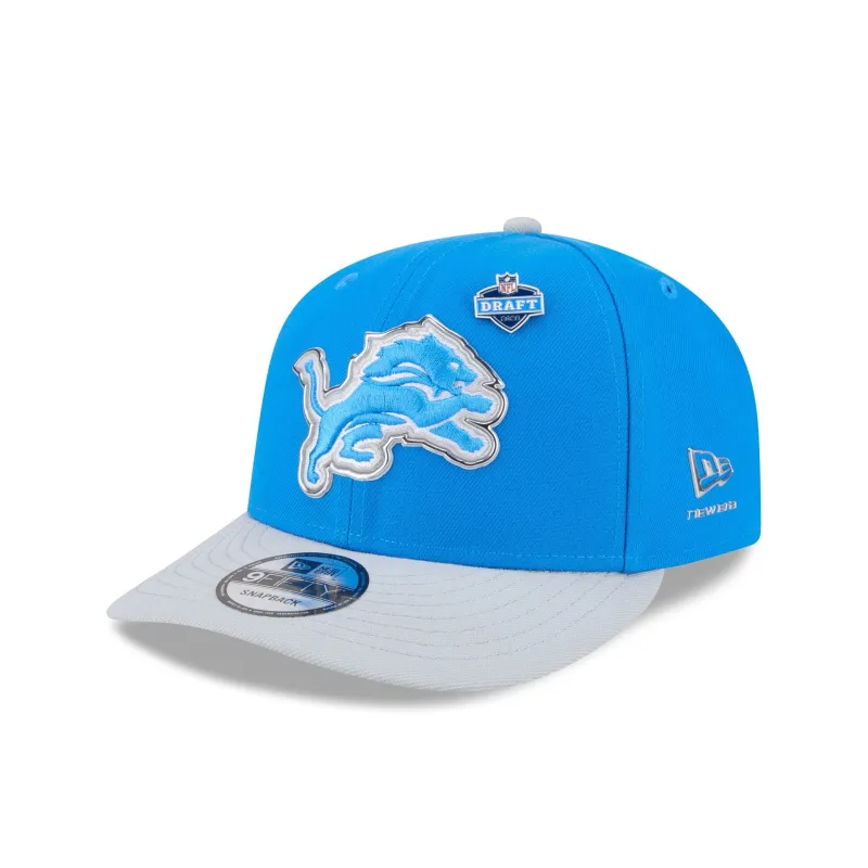 Detroit Lions 2026 Draft 9FIFTY Snapback Hat made by New Era
