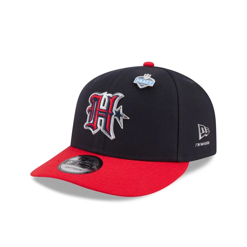 Houston Texans 2026 Draft 9FIFTY Snapback Hat made by New Era
